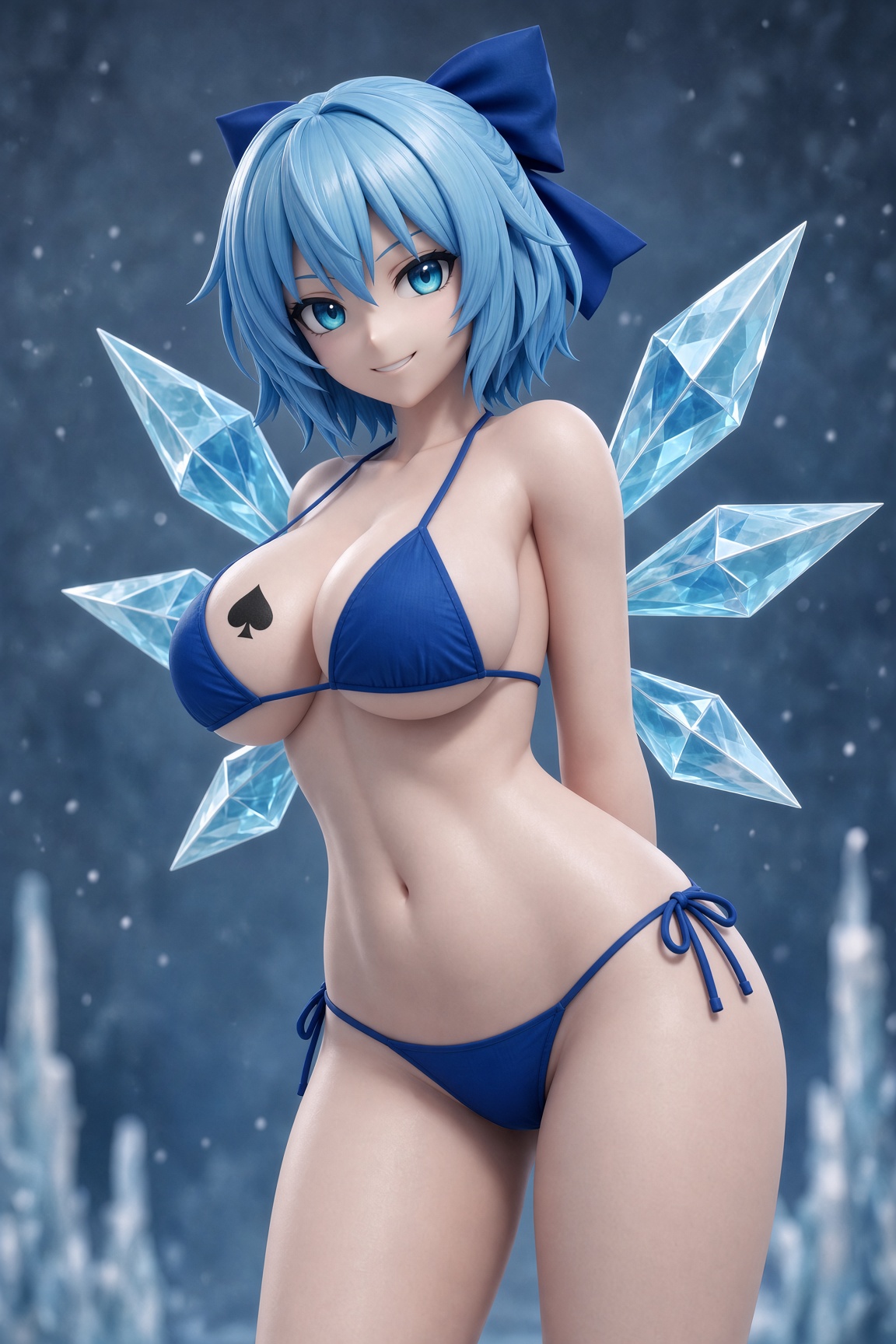 Cirno (Touhou) Rule 34 Image