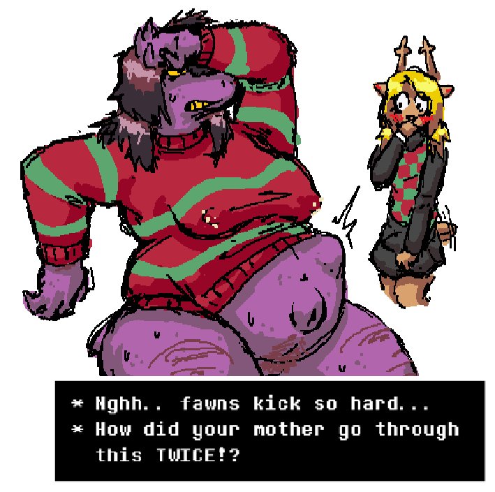 Noelle Holiday (Deltarune) Rule 34 Image