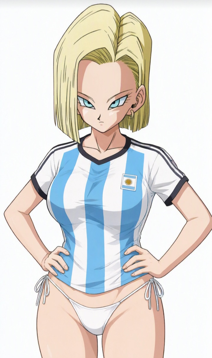 Android 18 (Dragon Ball) Rule 34 Image