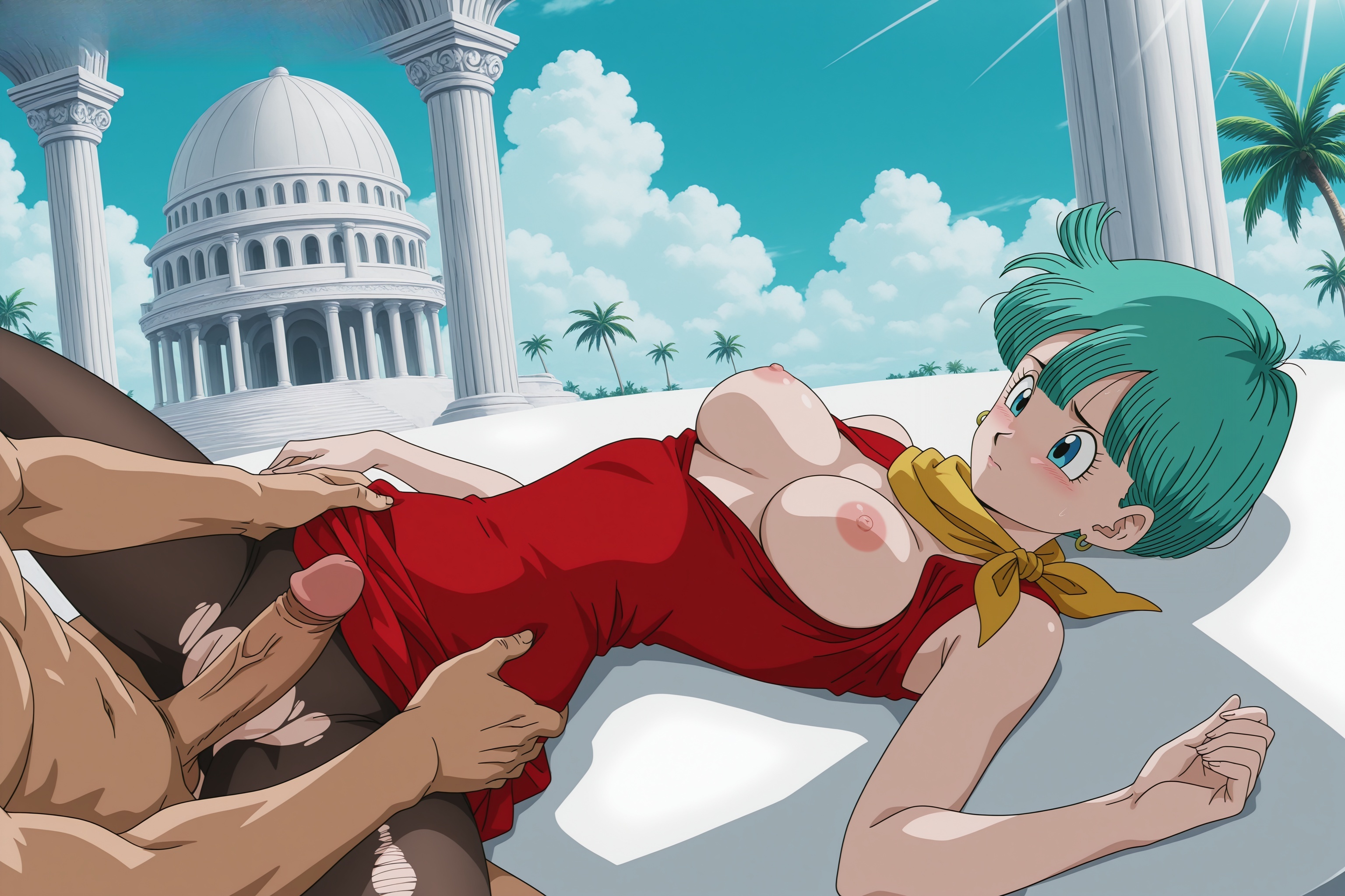 Bulma Briefs (Dragon Ball) Rule 34 Image