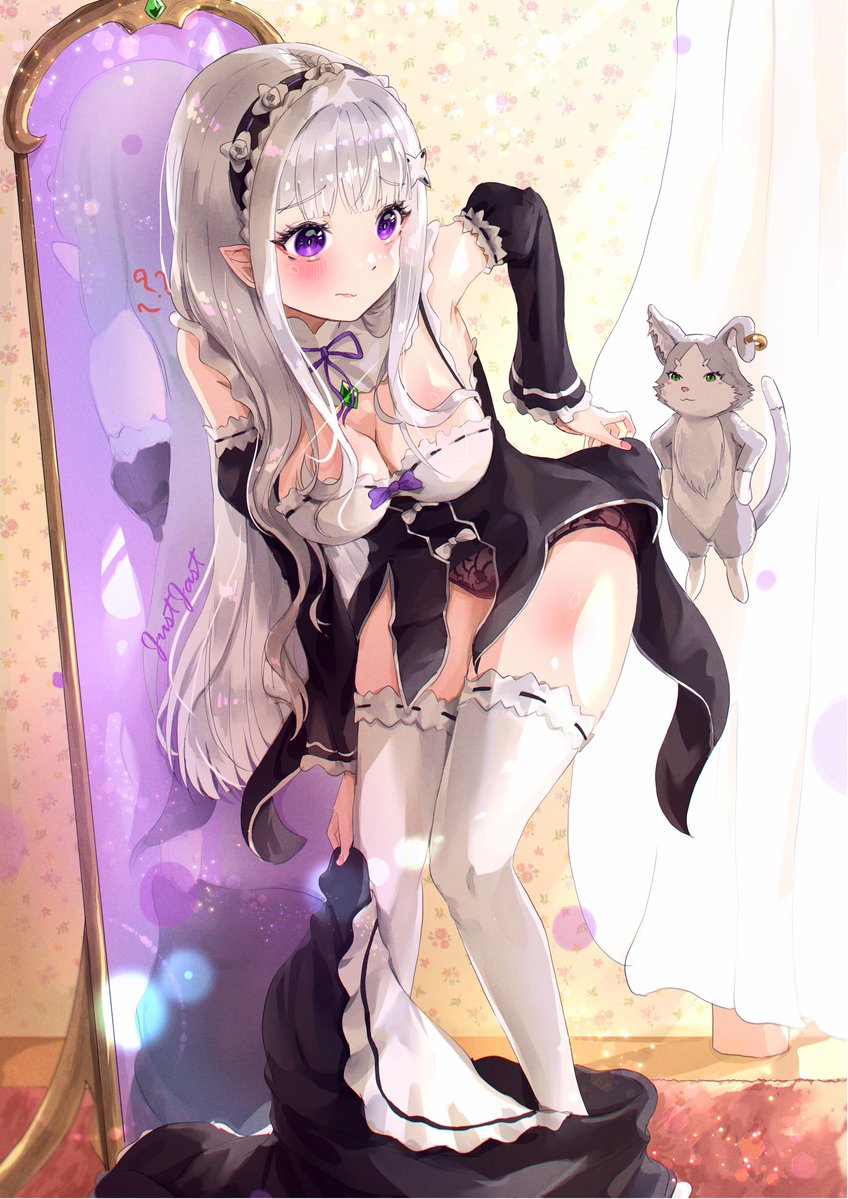 Emilia (Re:Zero) Rule 34 Image