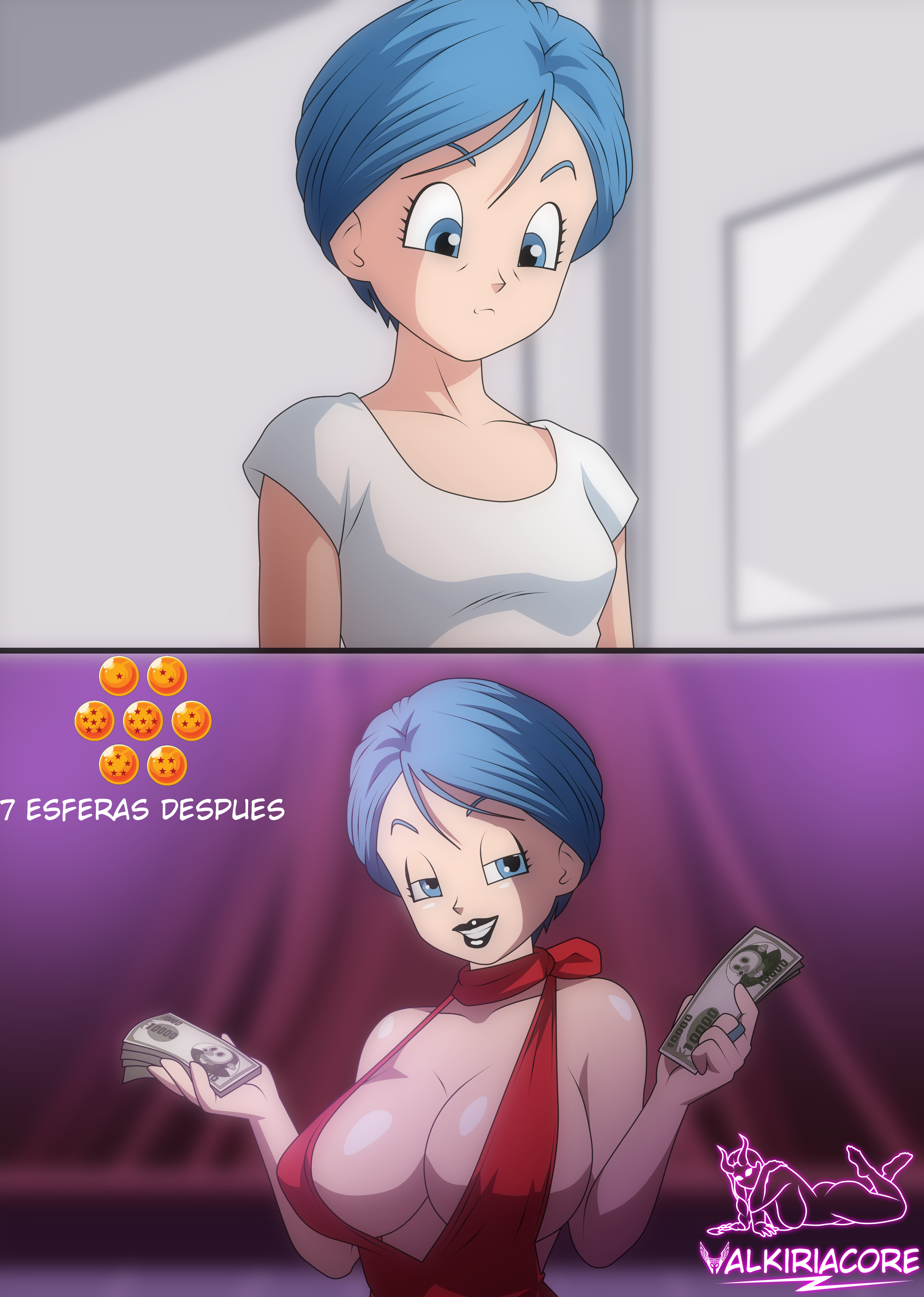 Bulma (Dragon Ball) Rule 34 Image