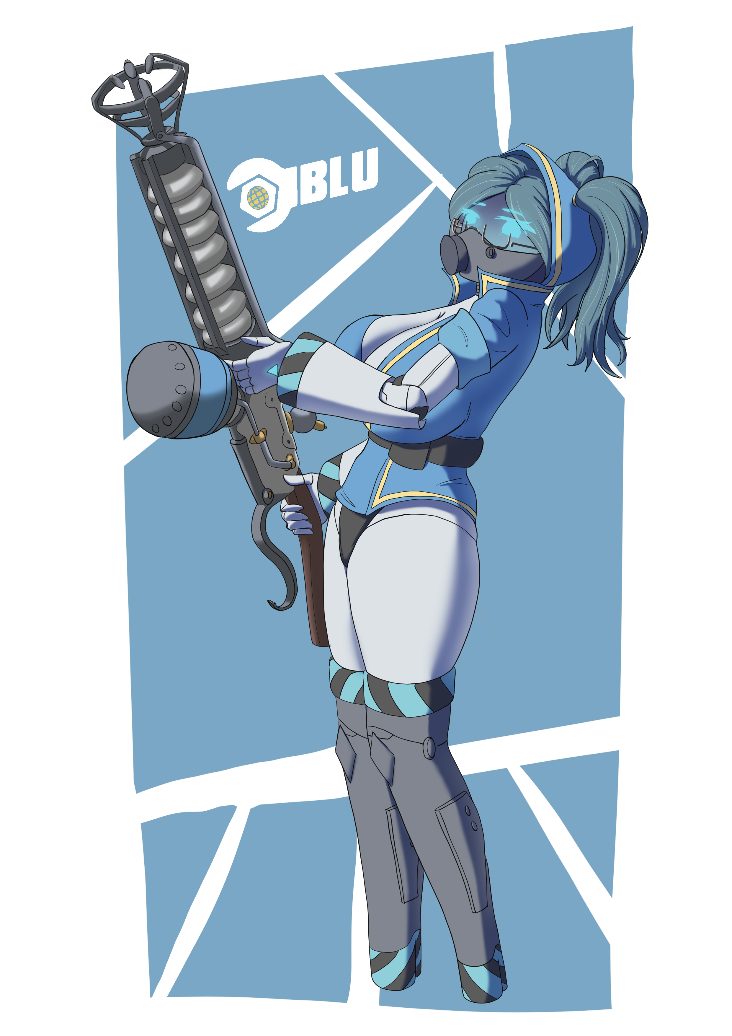 Blue Team (Team Fortress 2) Rule 34 Image