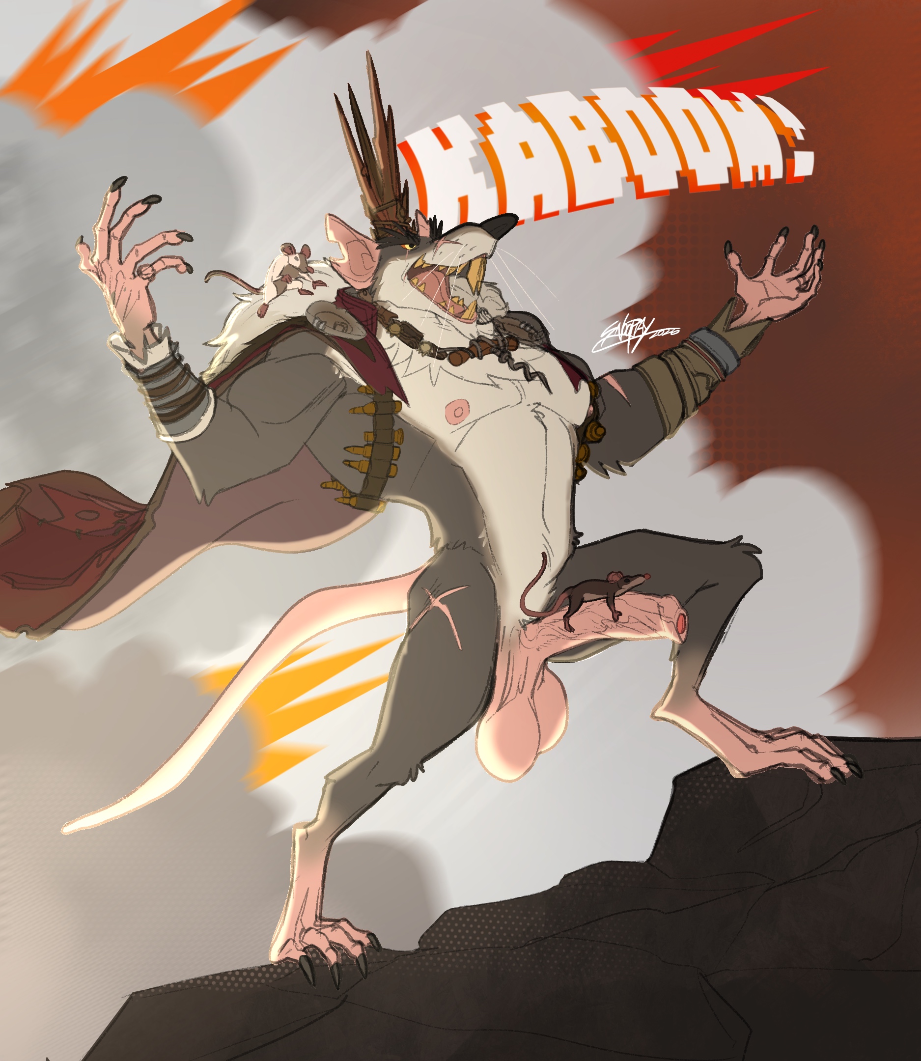 Rat King (Deadlock) Rule 34 Image