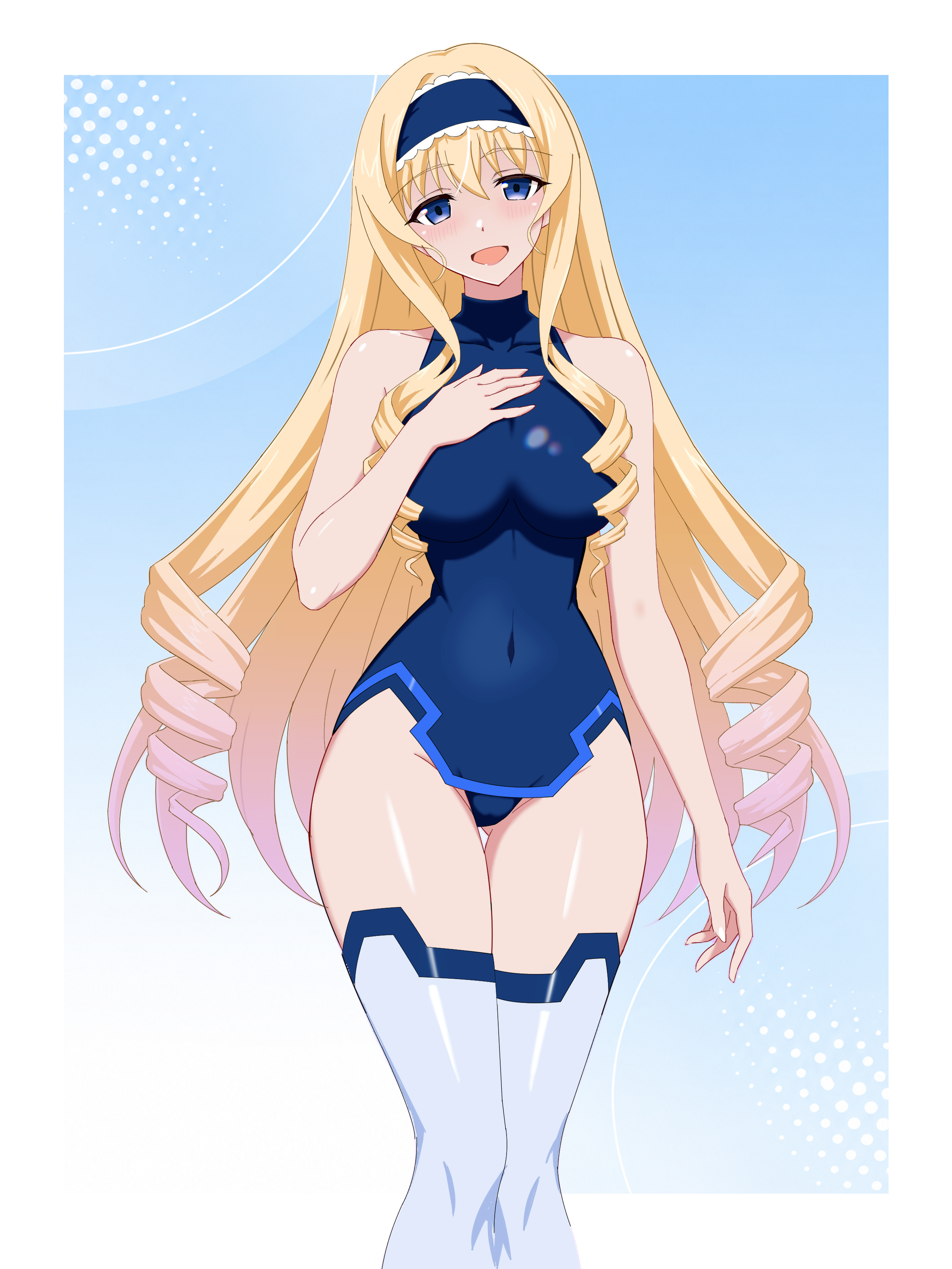 Cecilia Alcott (Infinite Stratos) Rule 34 Image