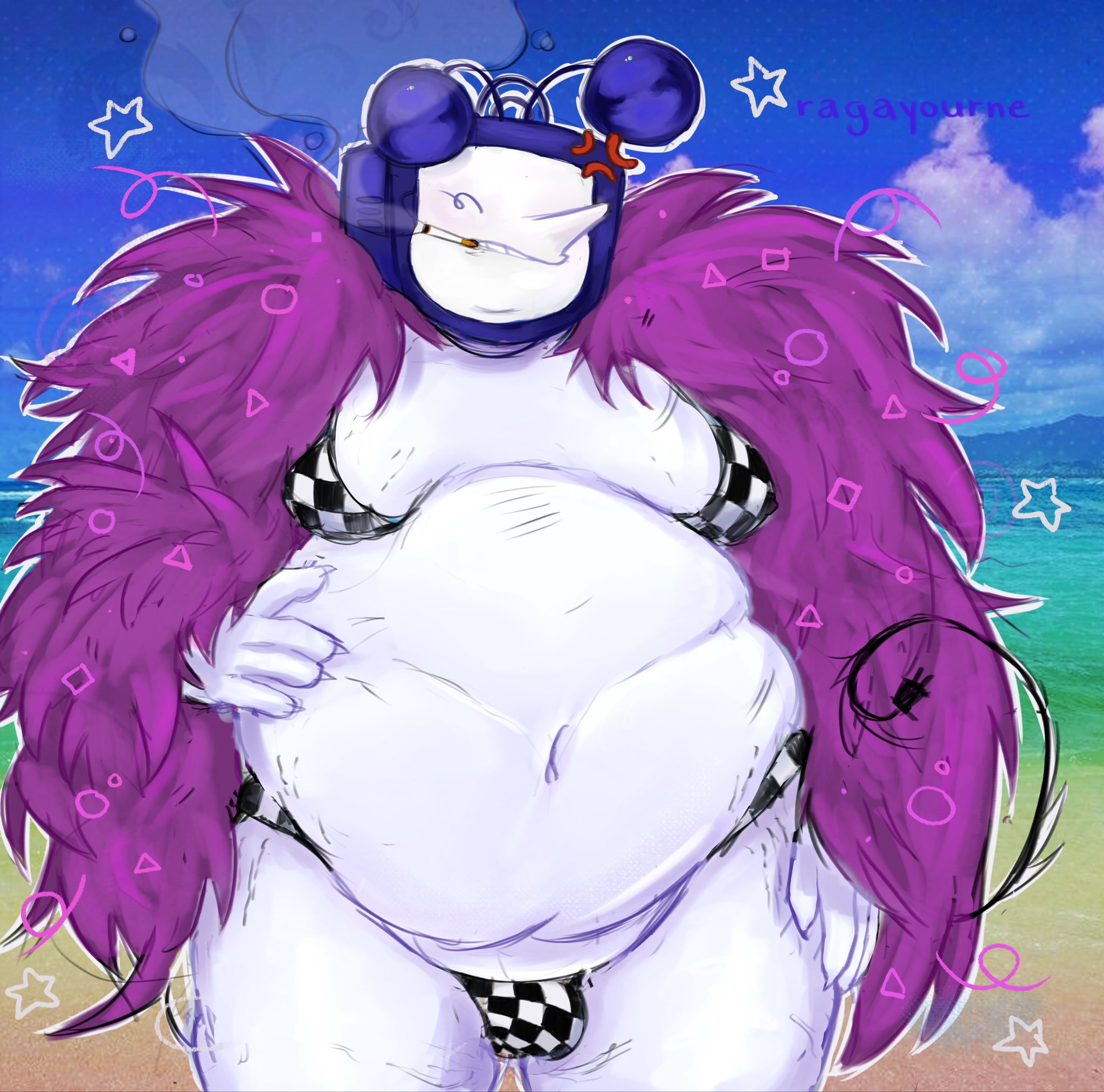 Tenna (Deltarune) Rule 34 Image