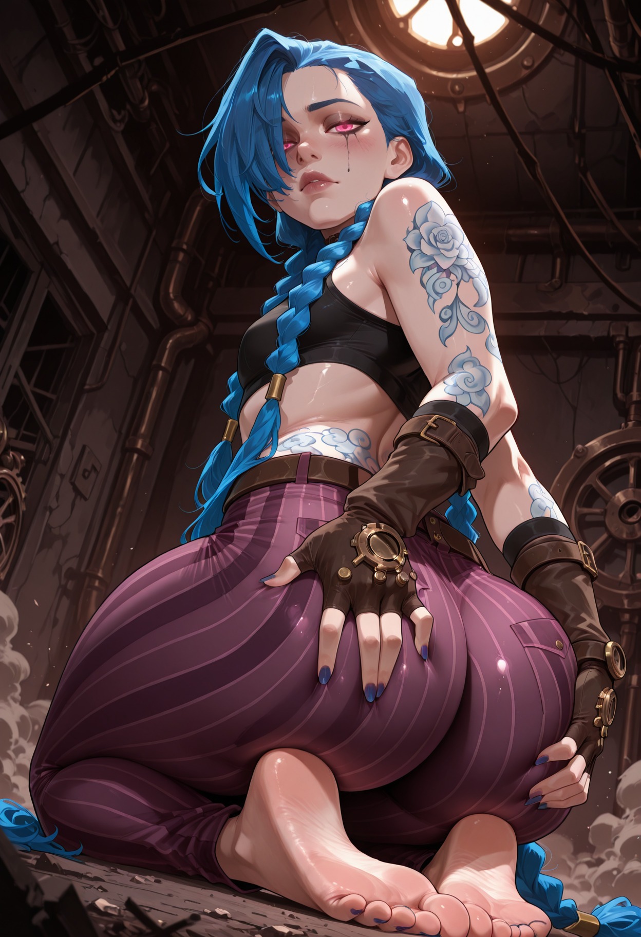 Arcane Jinx (Arcane) Rule 34 Image