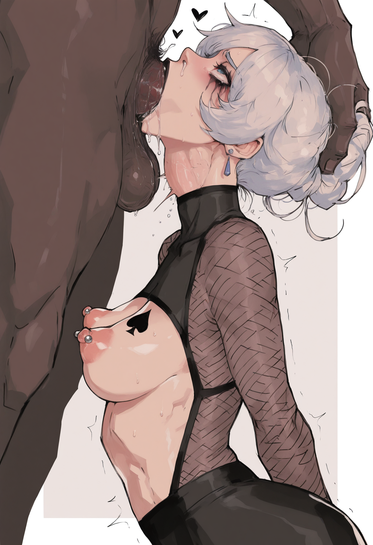 Weiss Schnee (Blacked) Rule 34 Image
