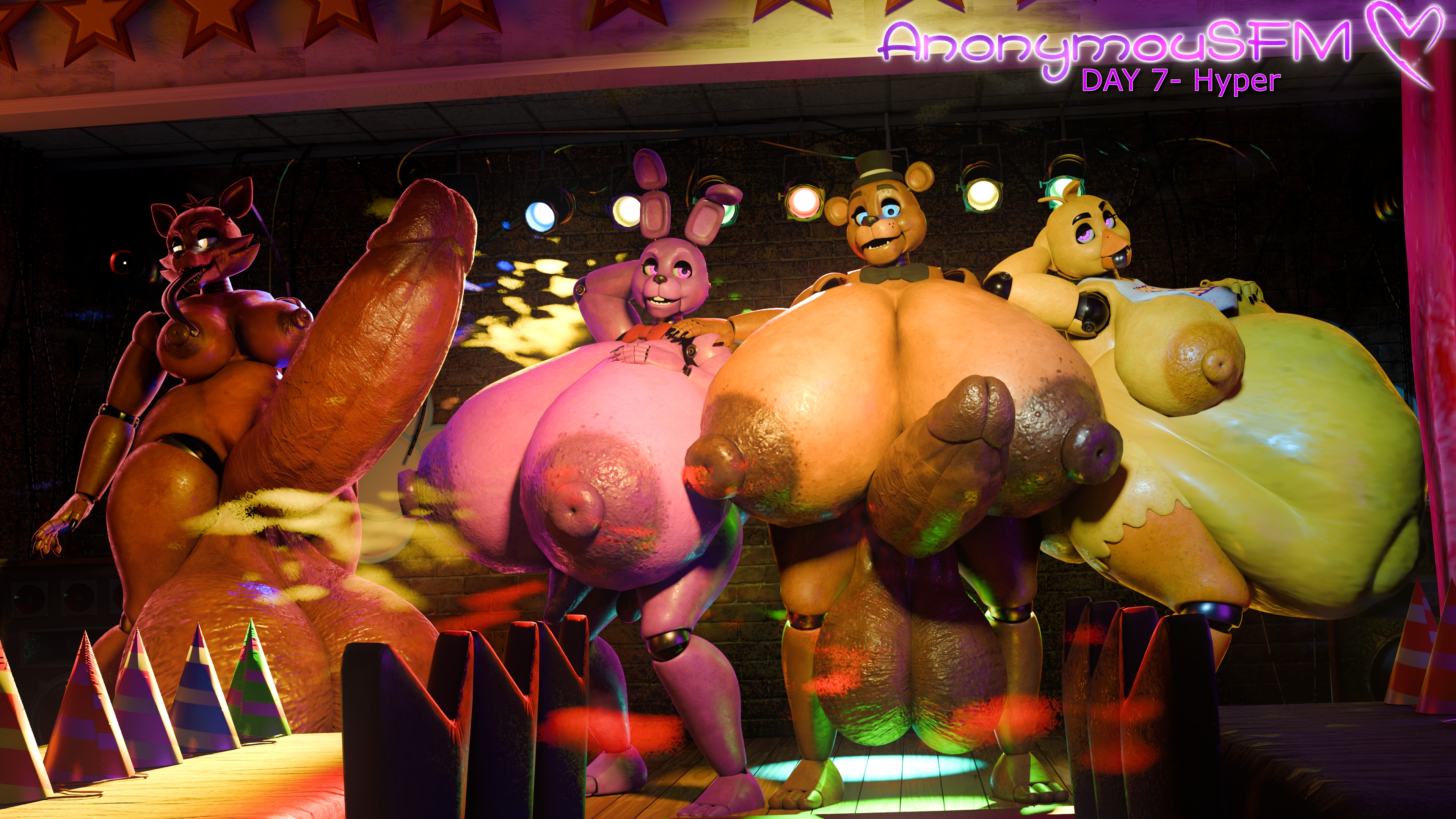 Bonnie (Fnaf) Rule 34 Image