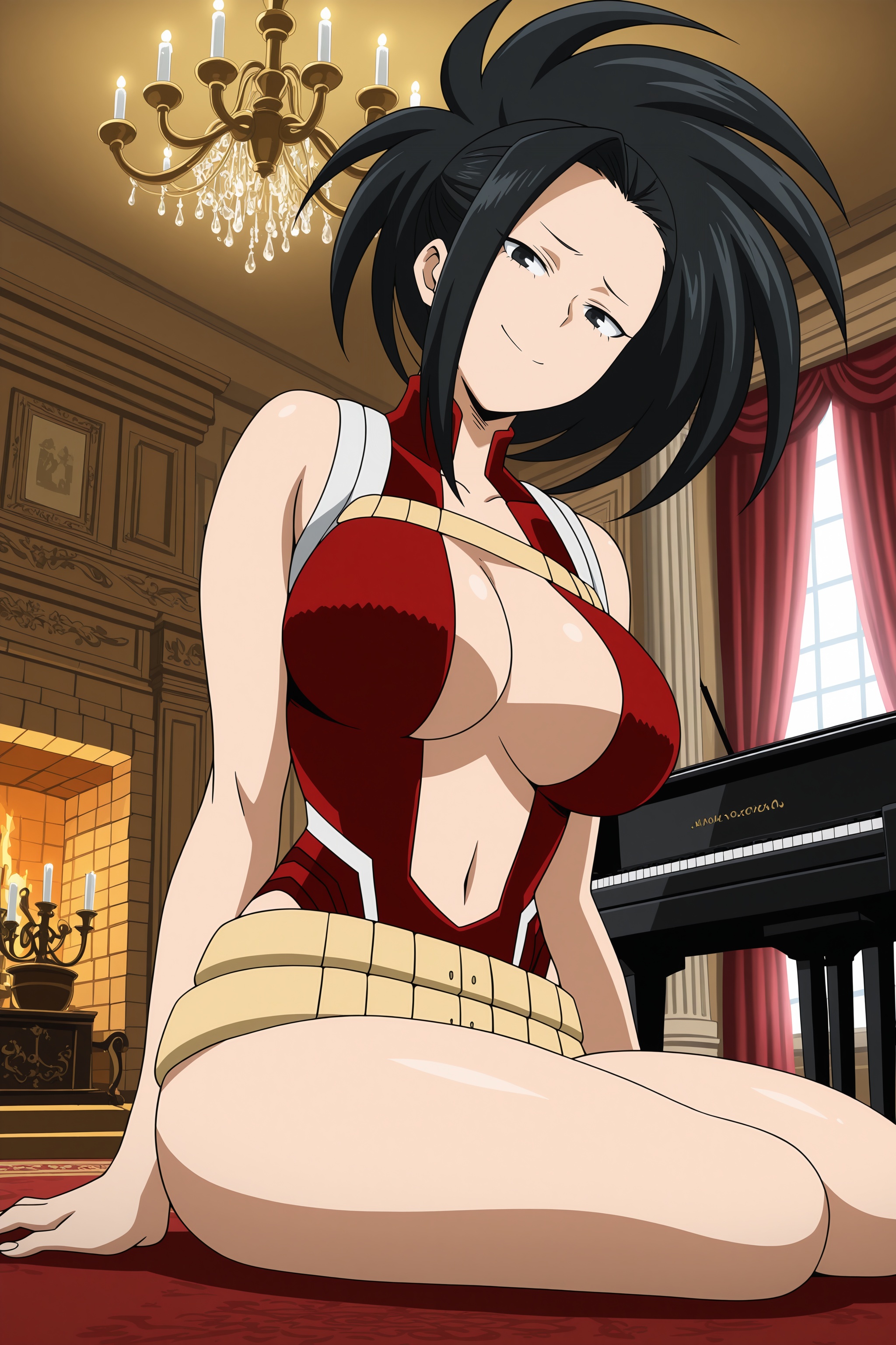 Momo Yaoyorozu (My Hero Academia) Rule 34 Image