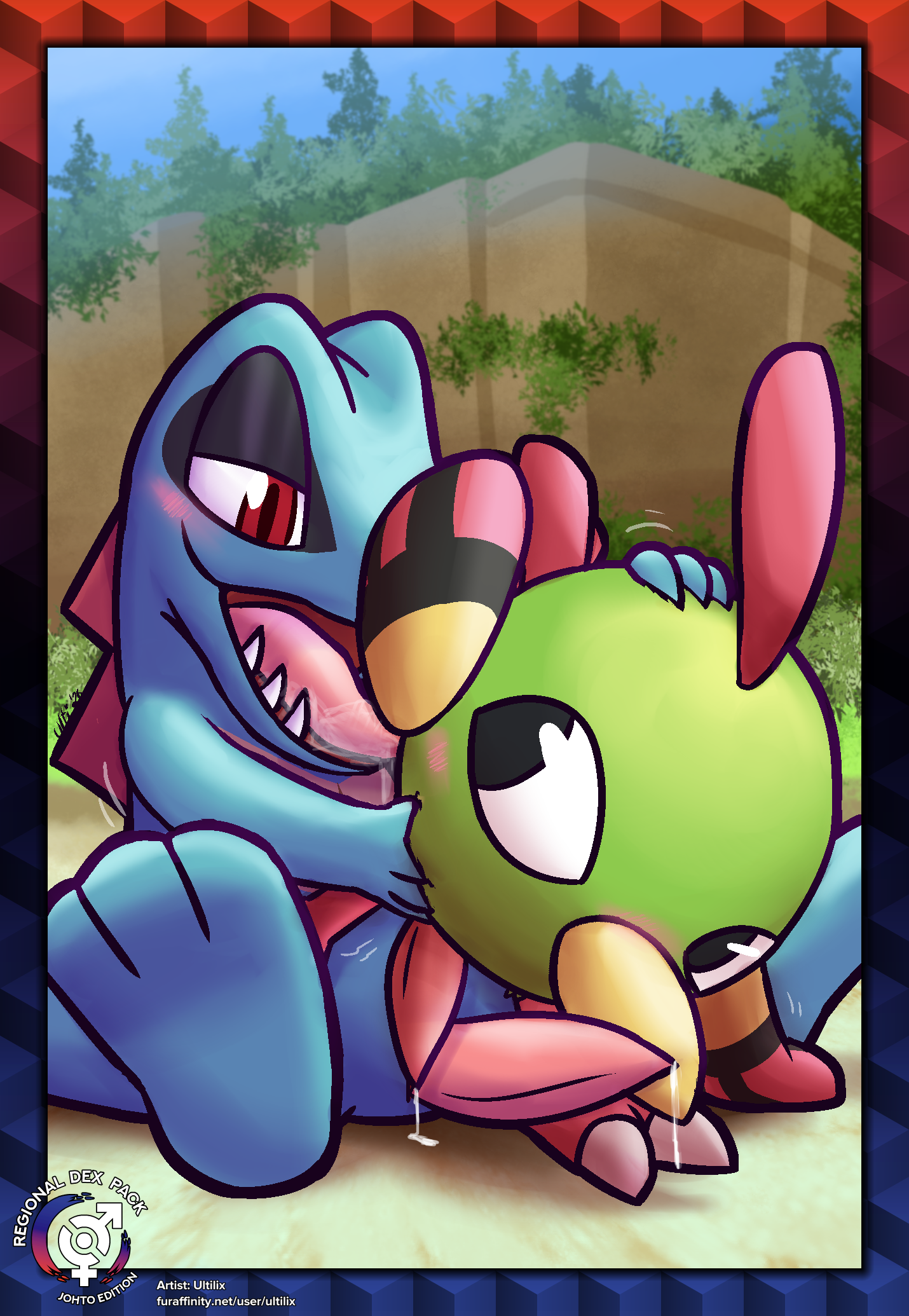 Generation 2 Pokemon (Nintendo) Rule 34 Image