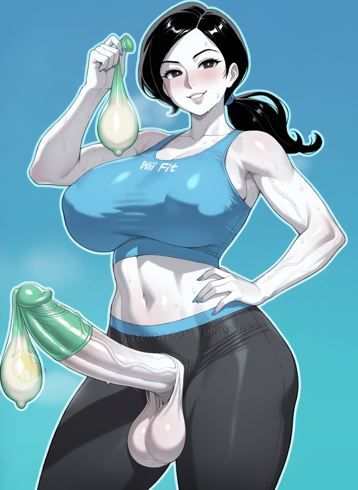 Wii Fit Trainer (Female) Rule 34 Image