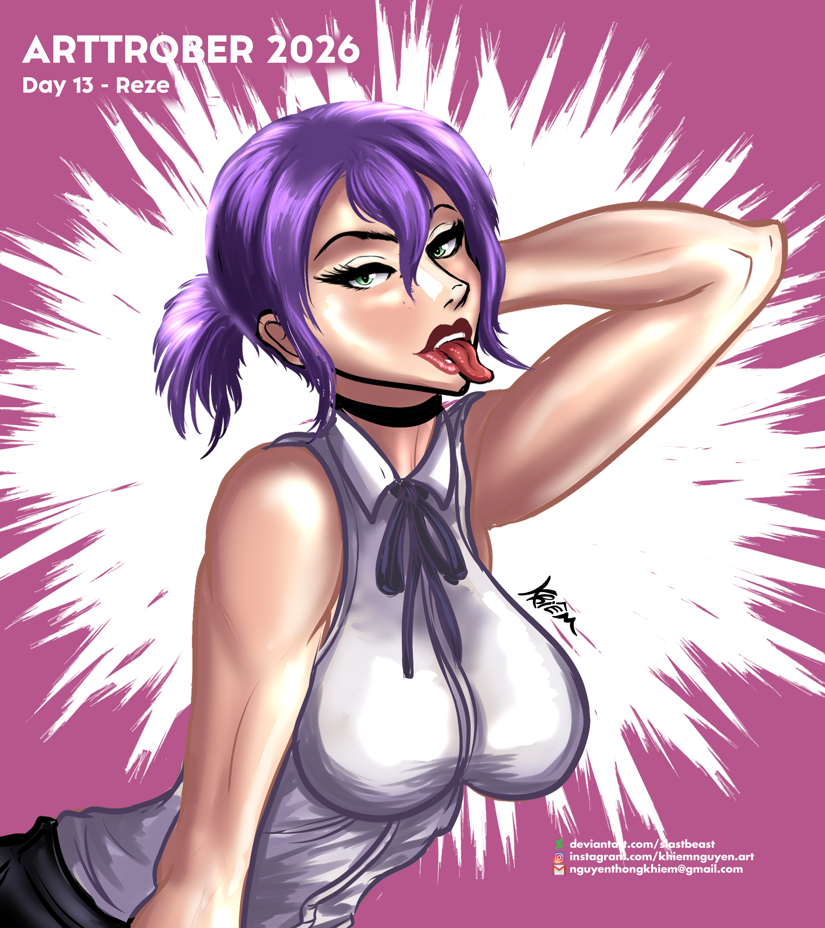 Reze (Chainsaw Man) Rule 34 Image