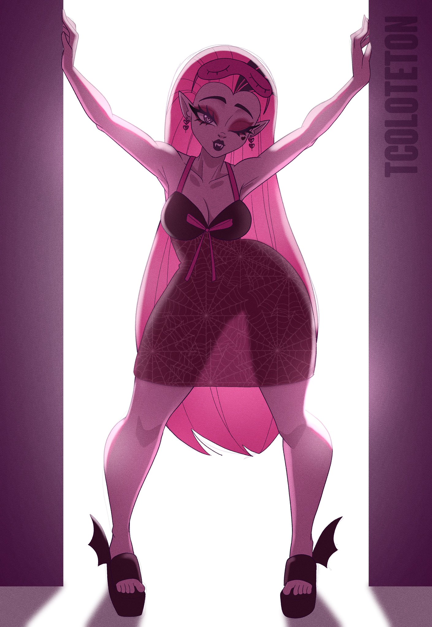 Draculaura (Monster High) Rule 34 Image