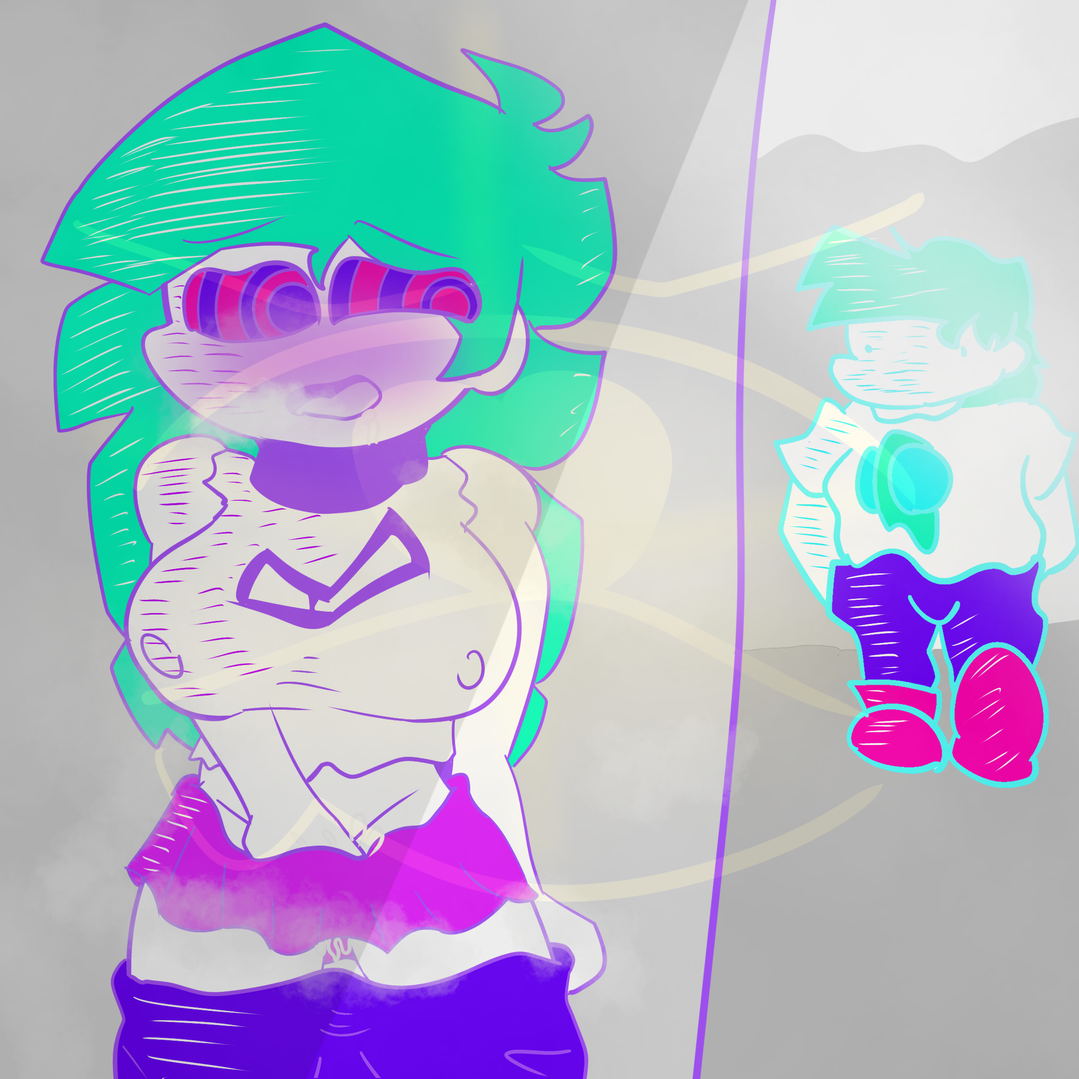 Boyfriend (Friday Night Funkin) Rule 34 Image