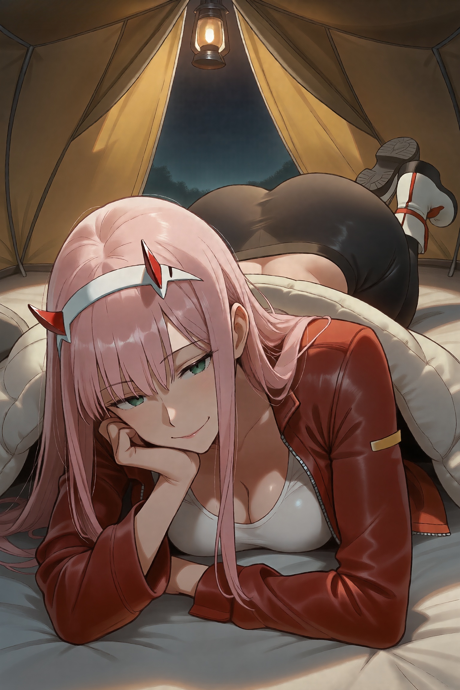 Zero Two (Darling In The Franxx) Rule 34 Image