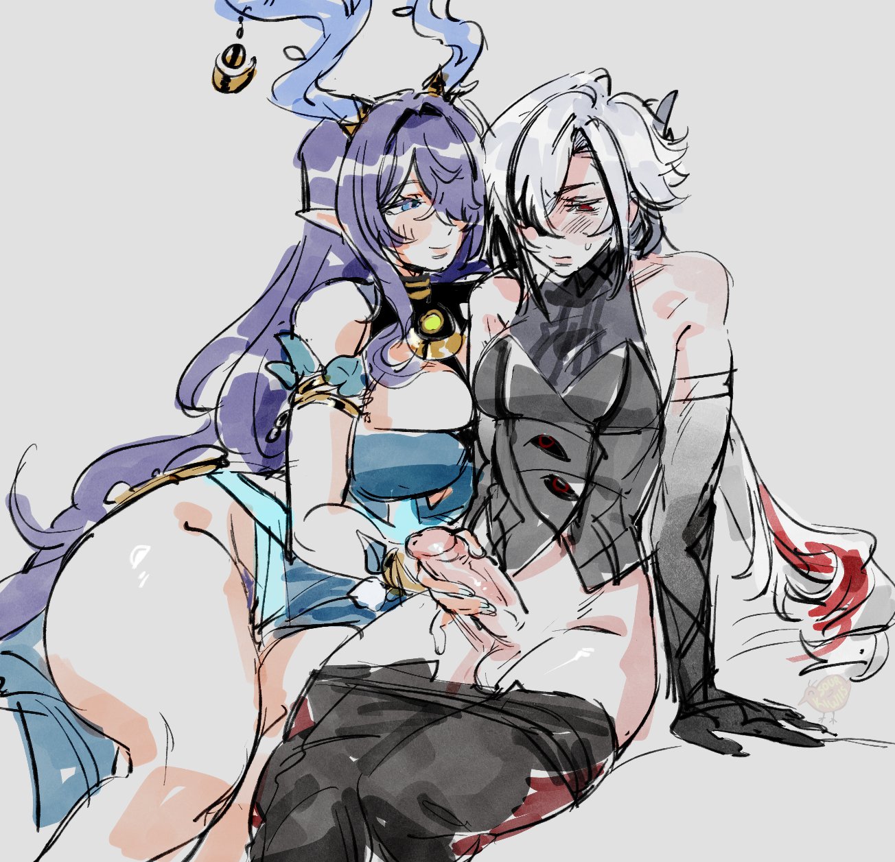 Arlecchino (Genshin Impact) Rule 34 Image