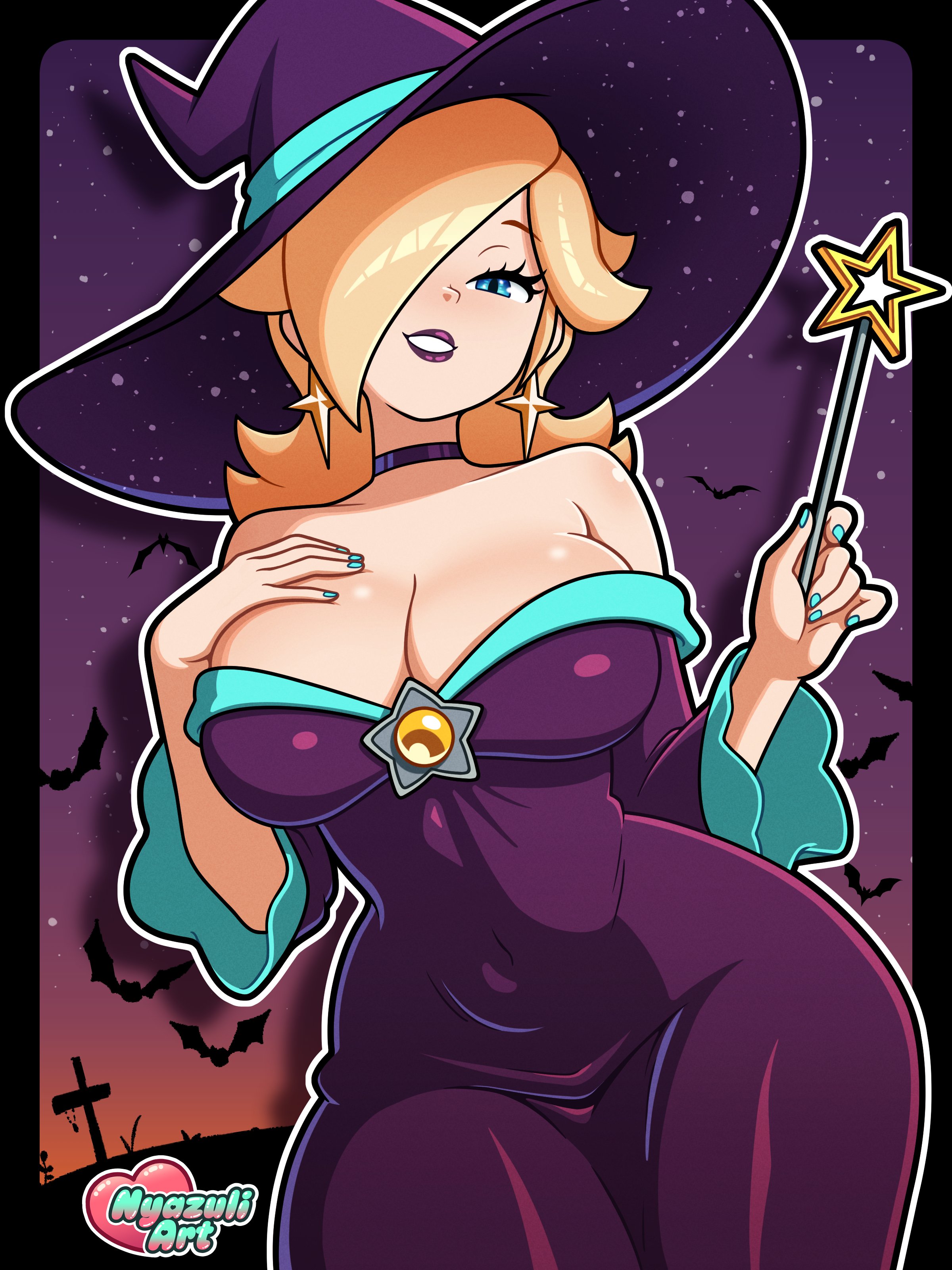 Princess Rosalina (Halloween) Rule 34 Image