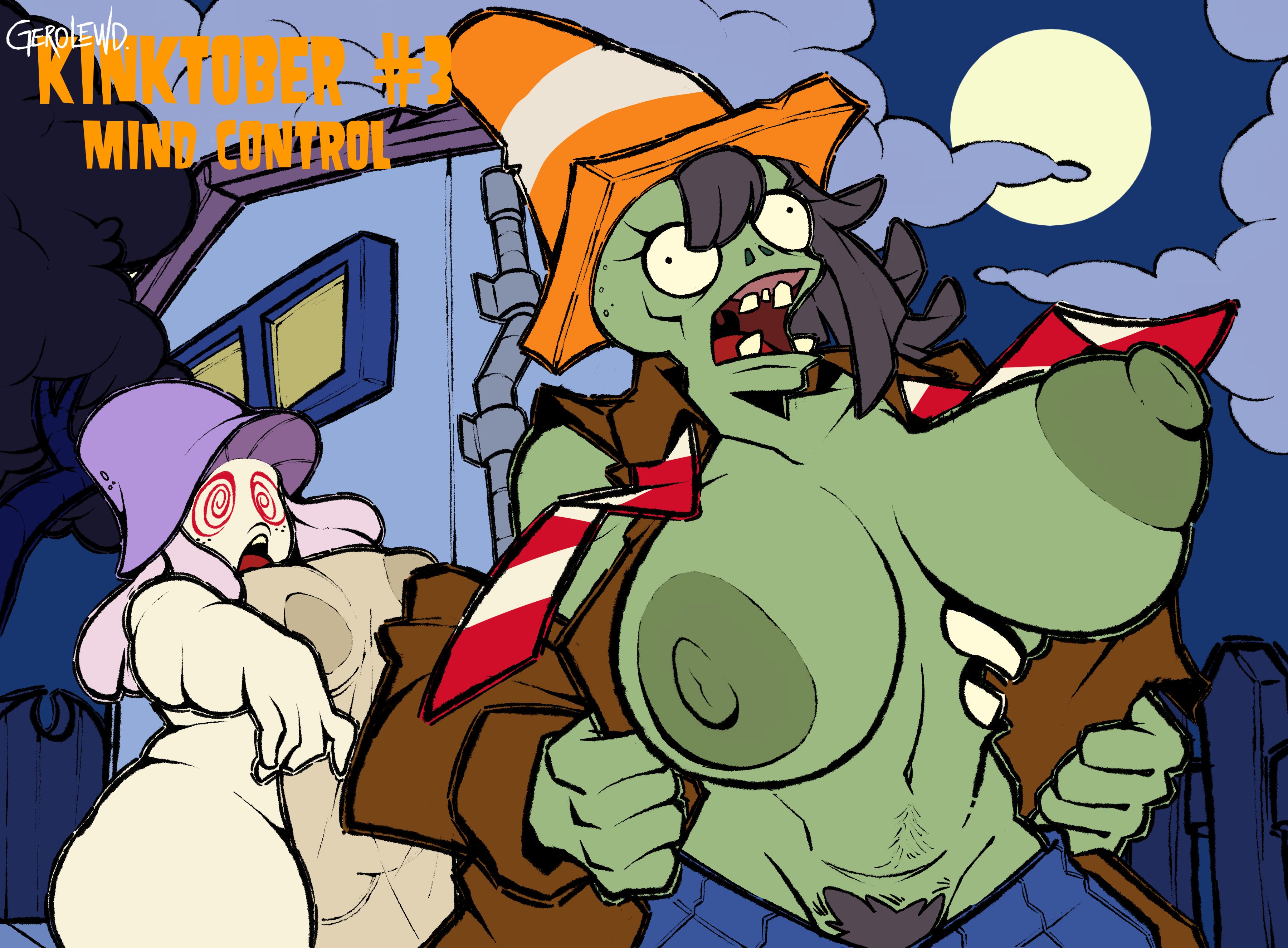 Hypno-Shroom (Pvz) Rule 34 Image