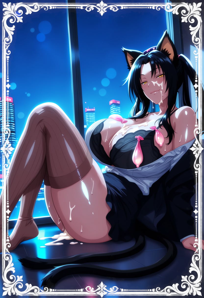 Kuroka (High School Dxd) Rule 34 Image