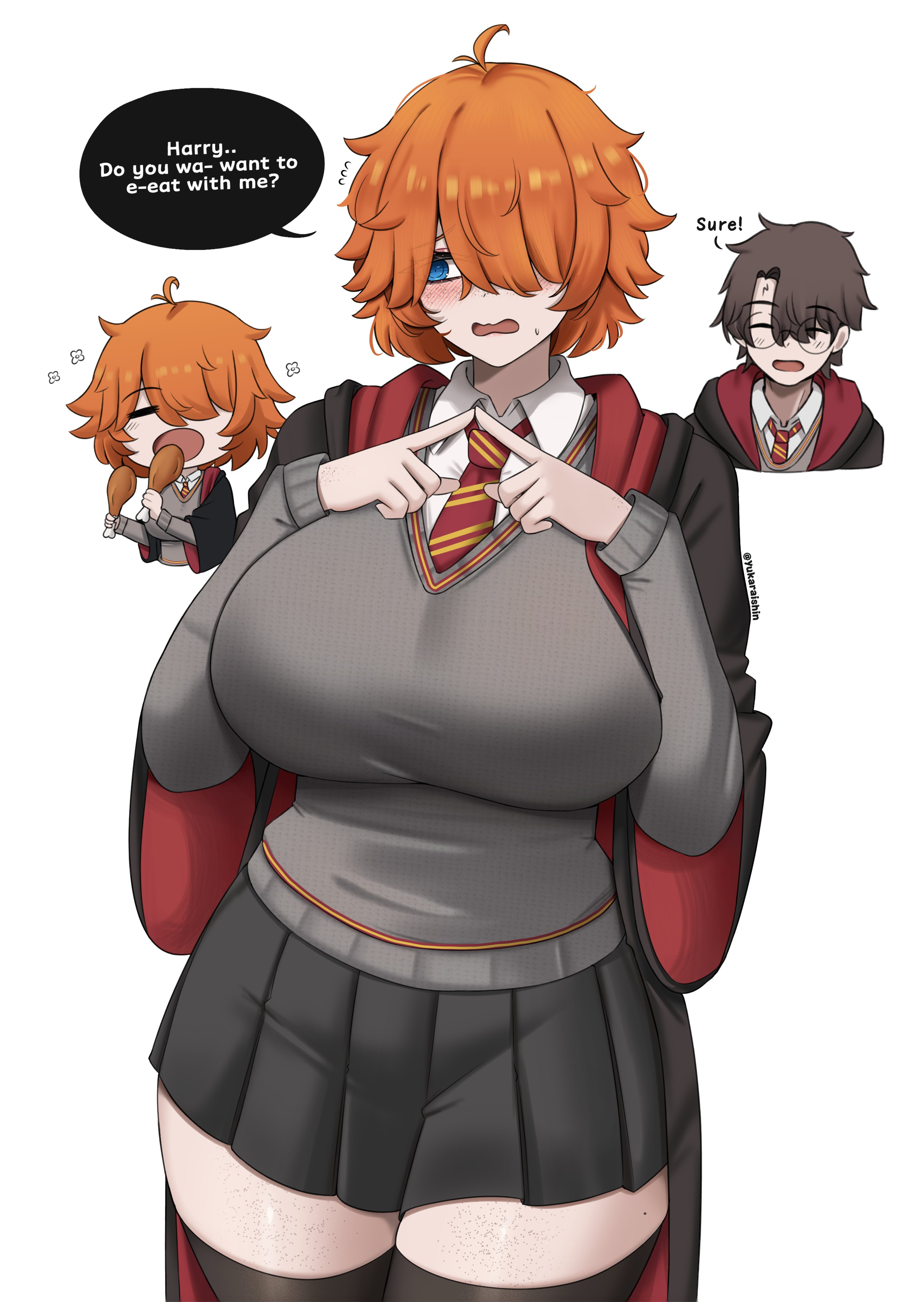 Genderswap (Mtf) Rule 34 Image