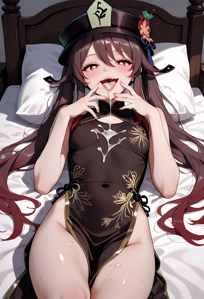 Hu Tao (Genshin Impact) Rule 34 Image