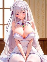 Emilia (Re:Zero) Rule 34 Image