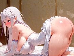 Emilia (Re:Zero) Rule 34 Image
