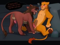 Kovu (The Lion King) Rule 34 Image