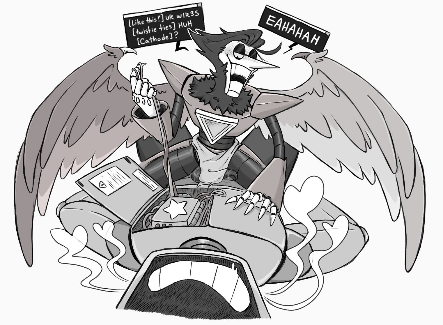 Tenna (Deltarune) Rule 34 Image