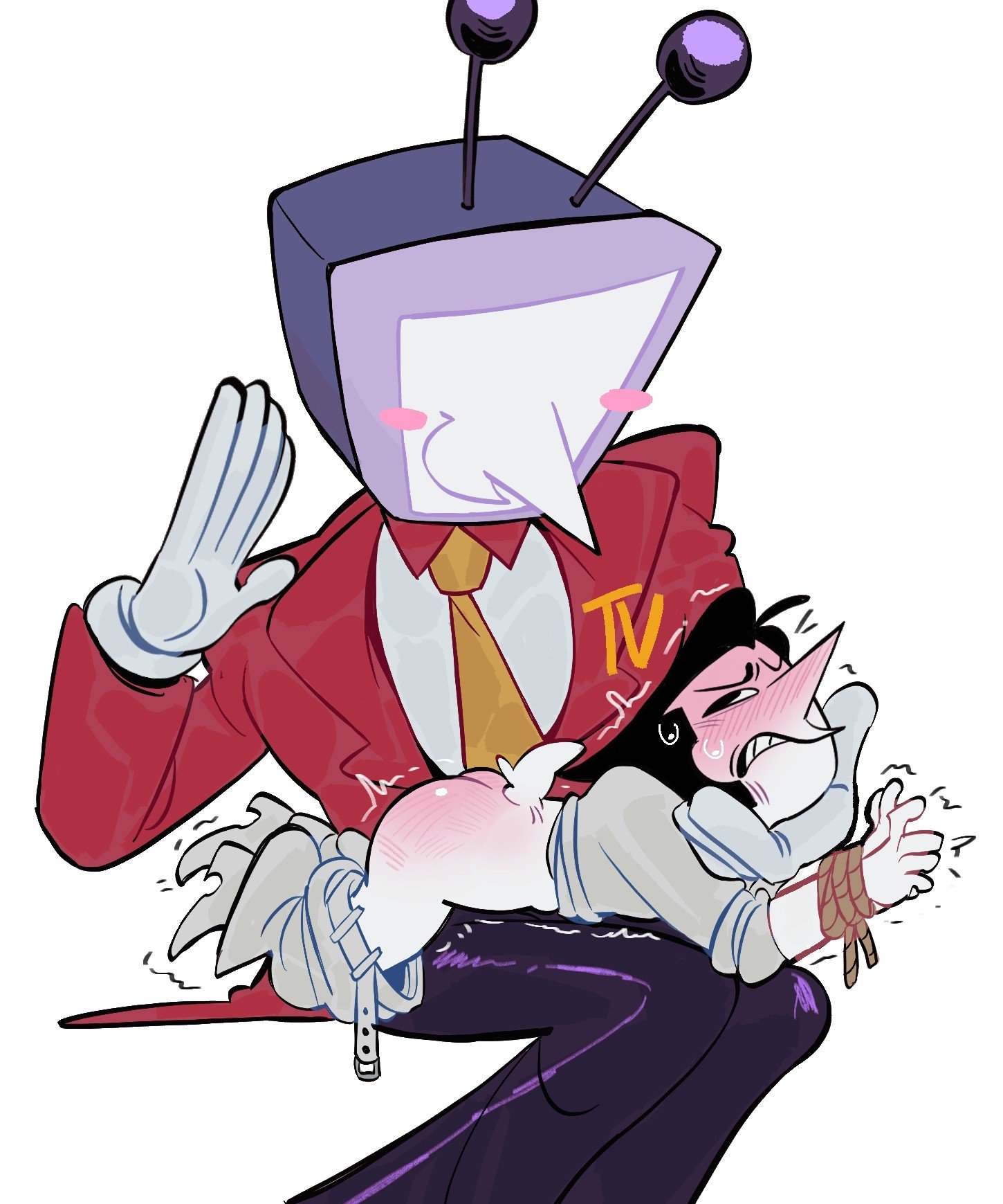 Tenna (Deltarune) Rule 34 Image