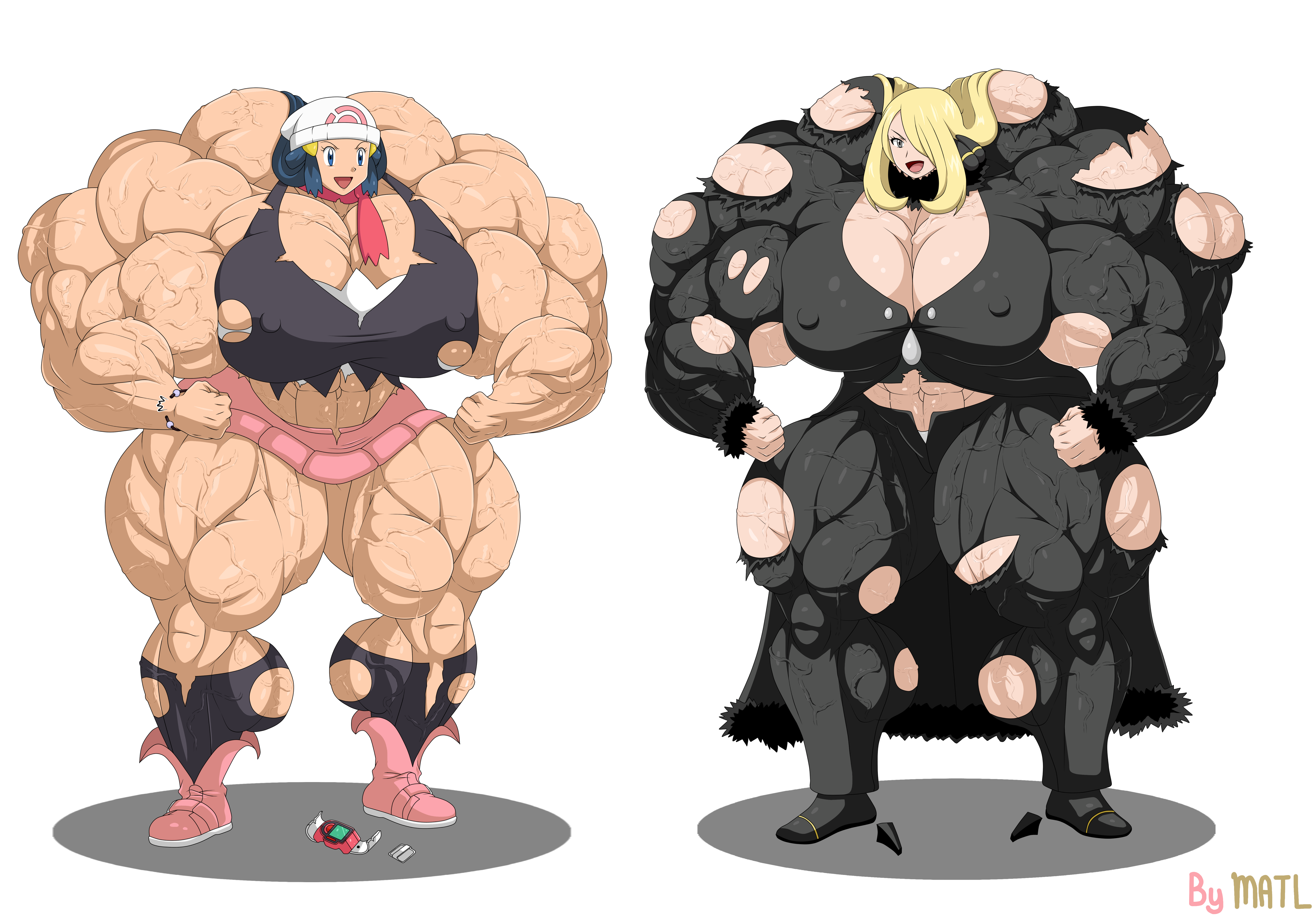 Cynthia (Pokemon) Rule 34 Image