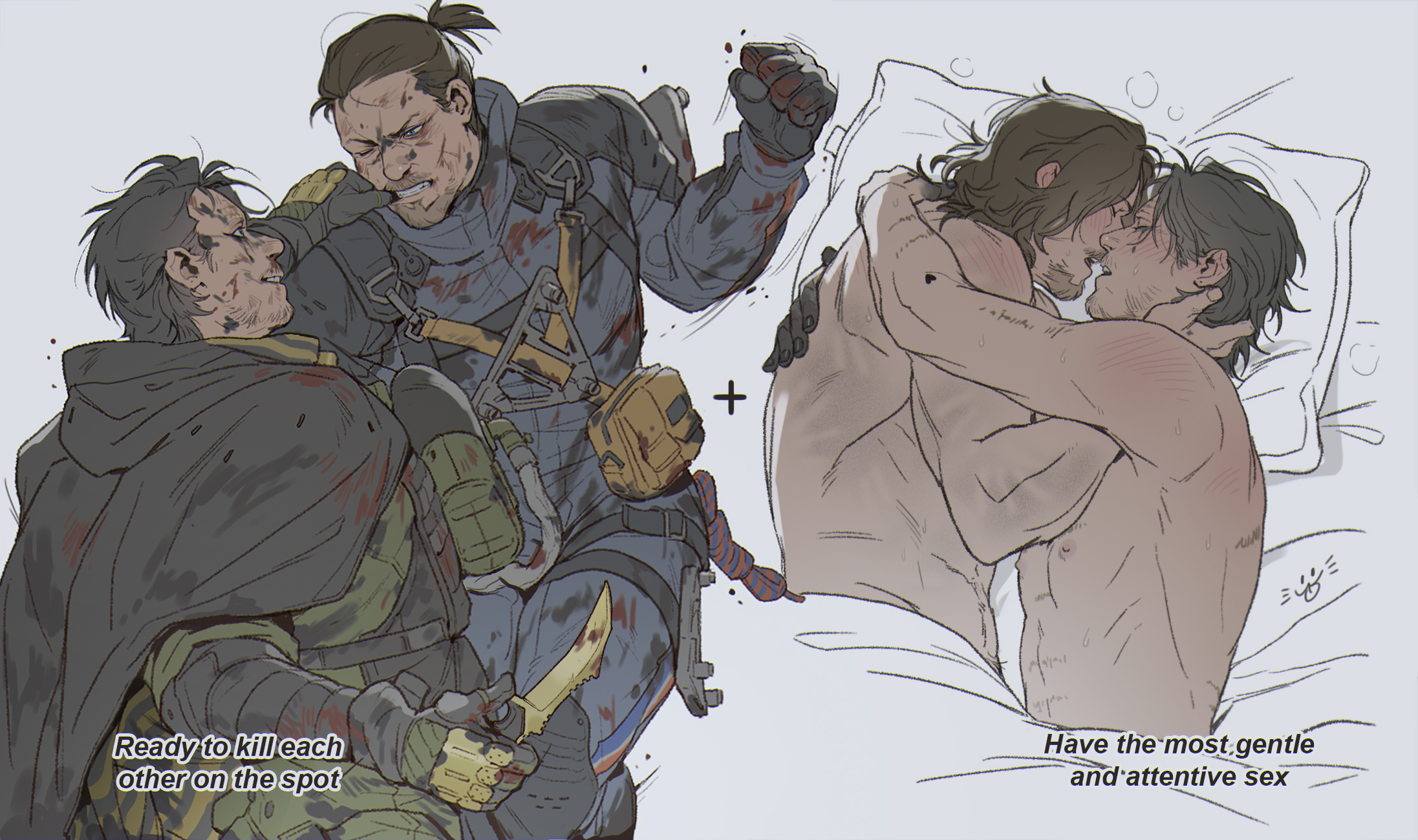 Higgs (Death Stranding) Rule 34 Image