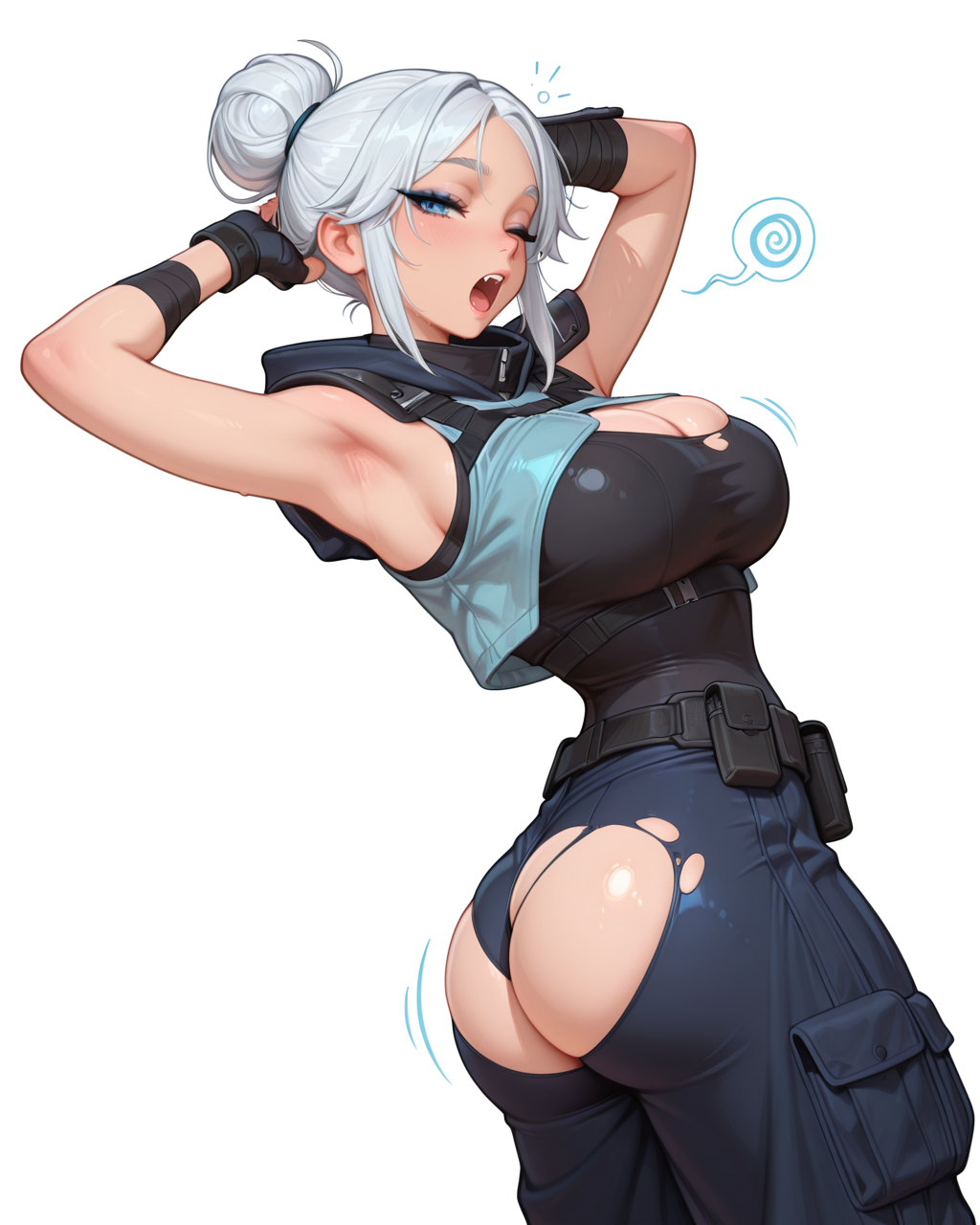 Jett (Valorant) Rule 34 Image
