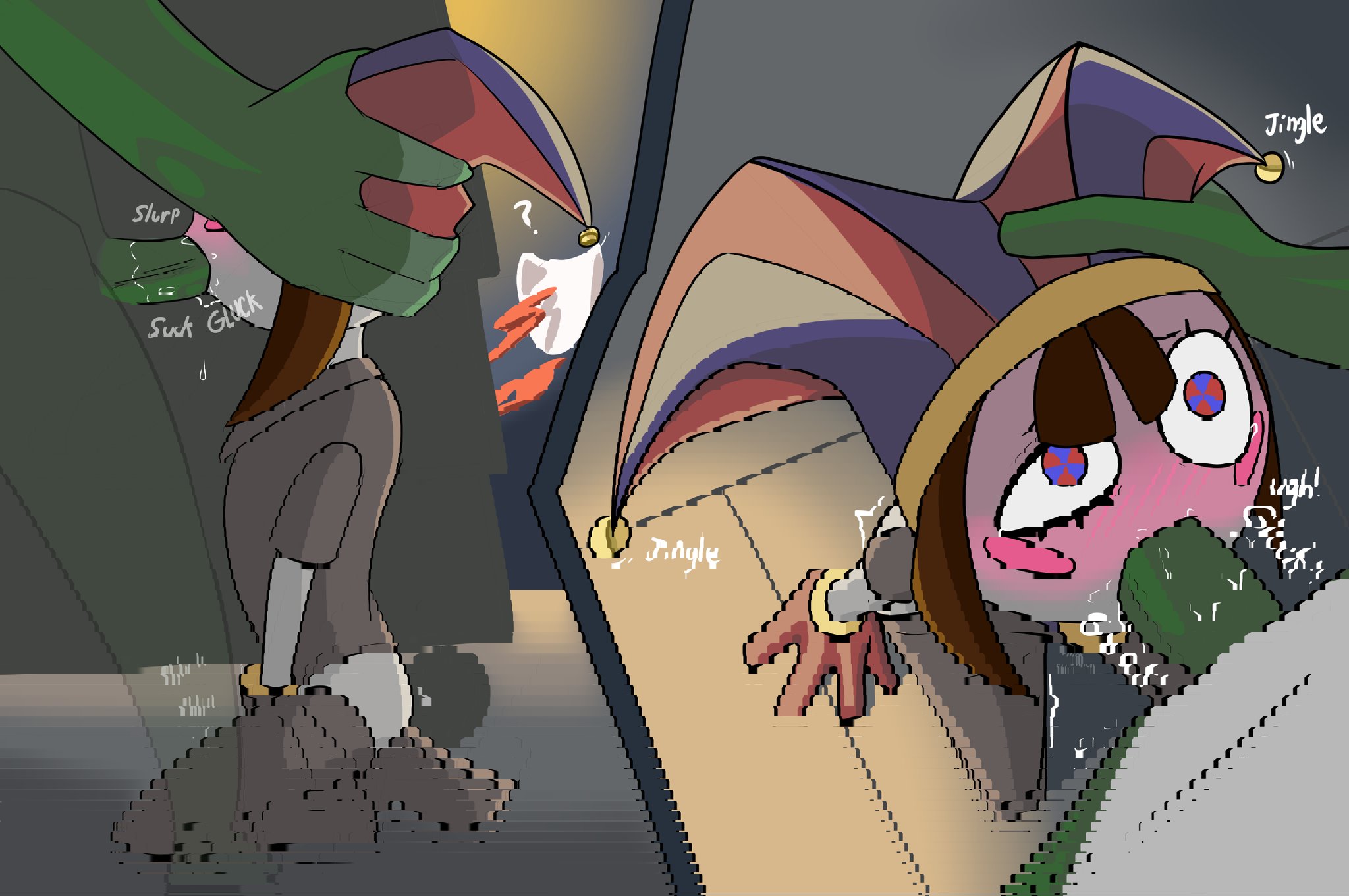 Gangle (The Amazing Digital Circus) Rule 34 Image