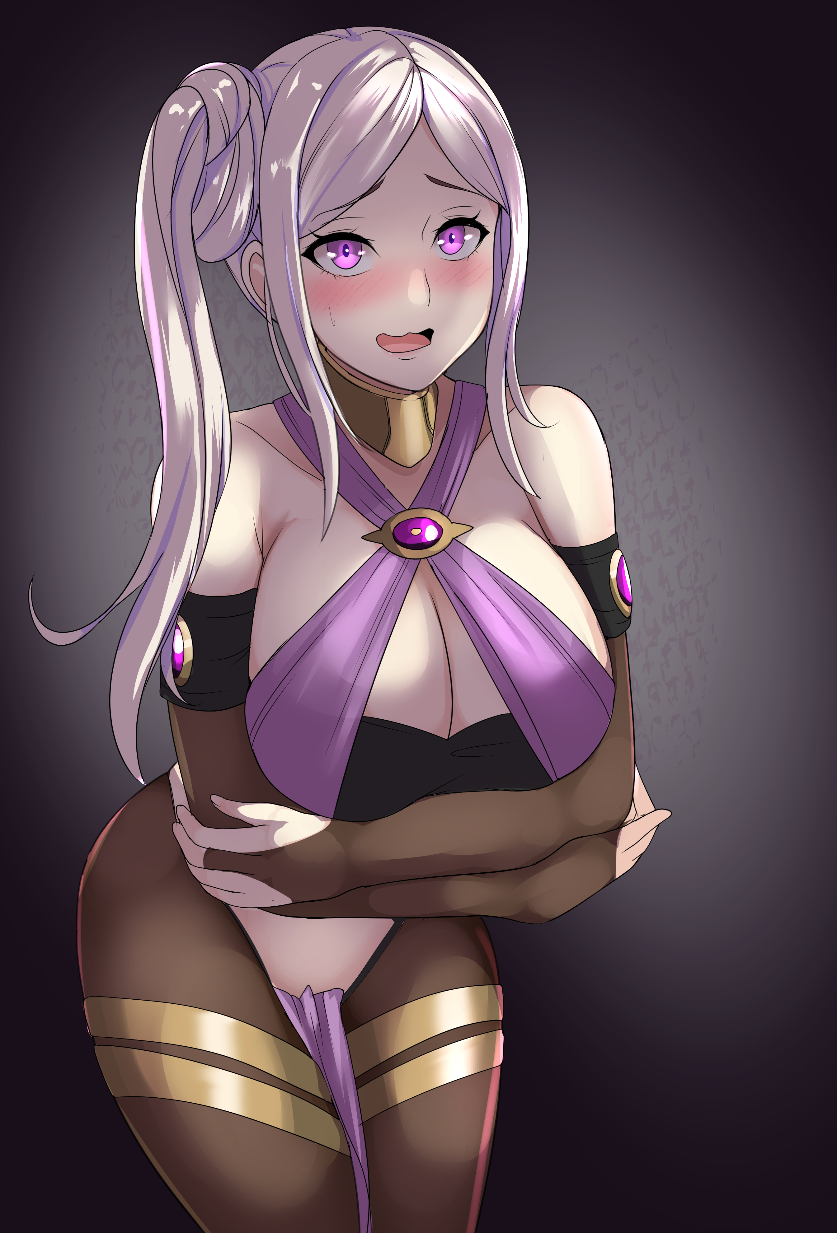 Arms Under Breasts Rule 34 Image