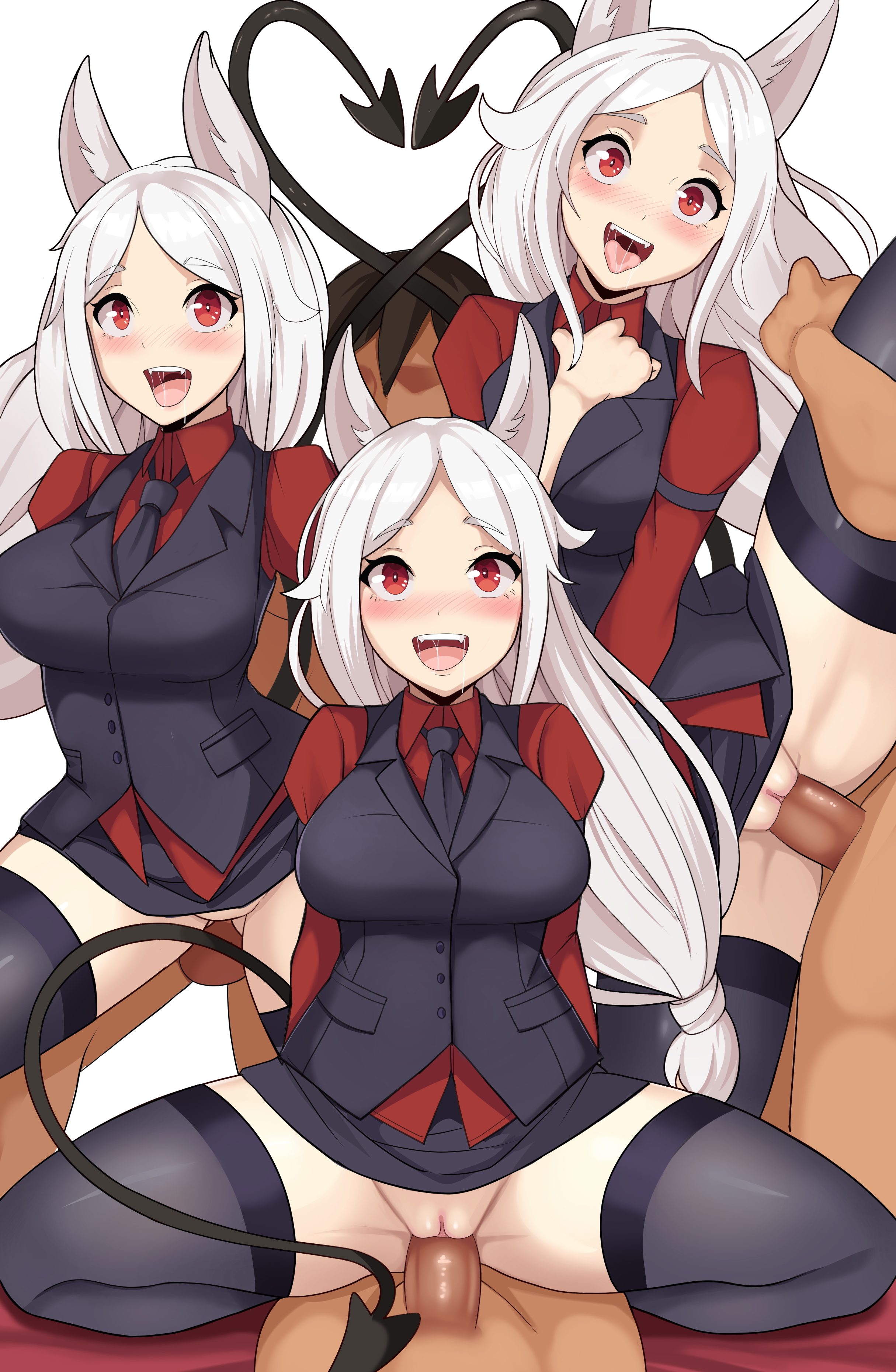 Cerberus (Helltaker) Rule 34 Image