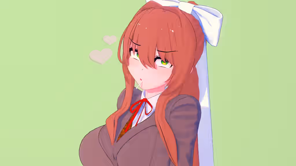 Monika (Doki Doki Literature Club) Rule 34 Video