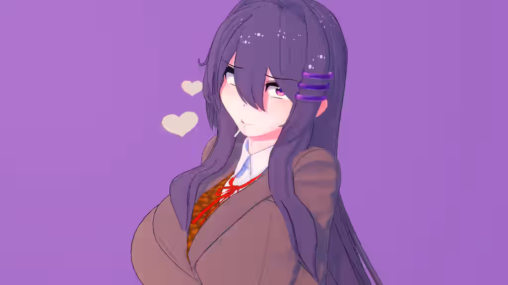 Yuri (Doki Doki Literature Club) Rule 34 Video