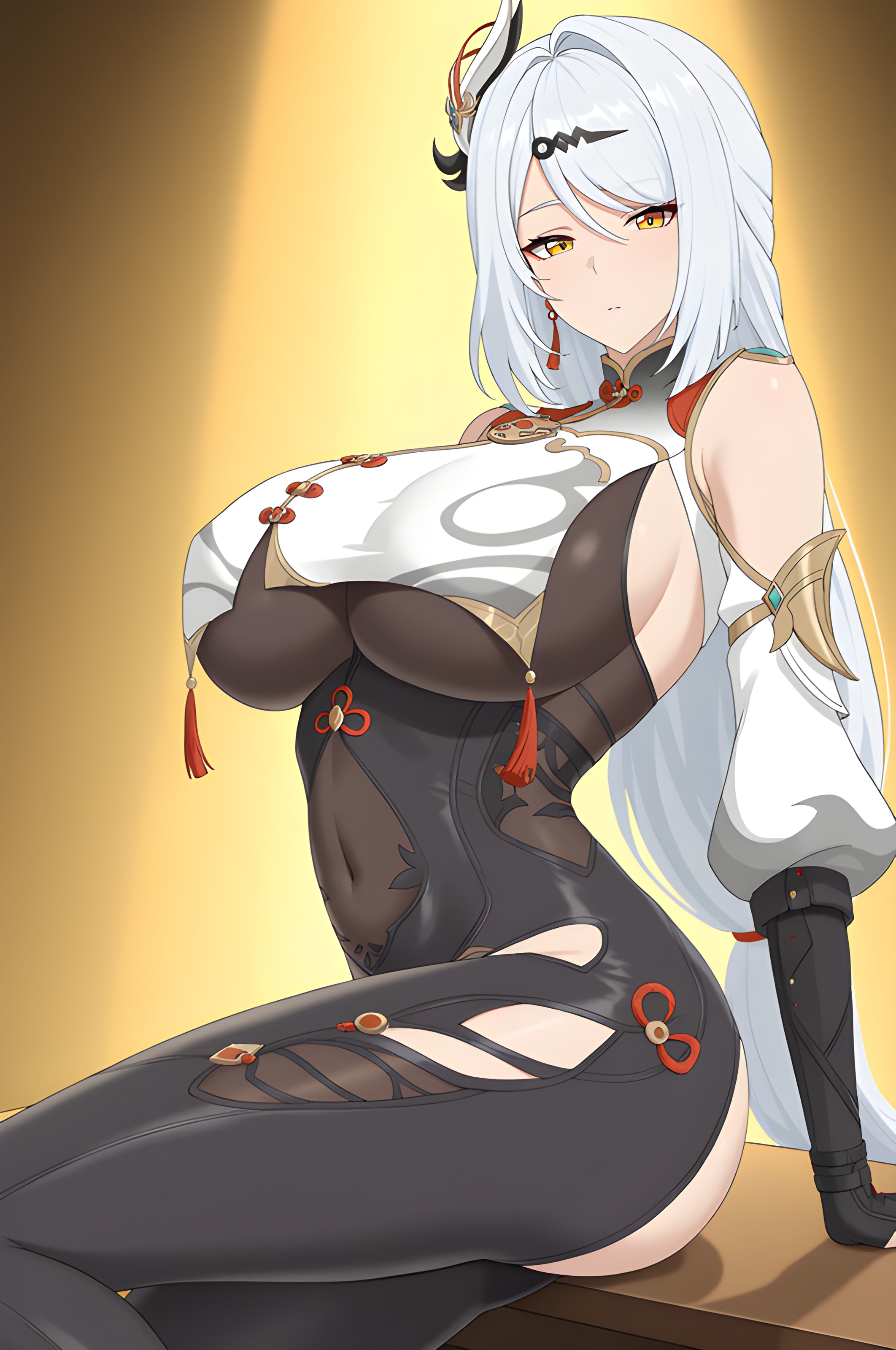 Shenhe (Genshin Impact) Rule 34 Image