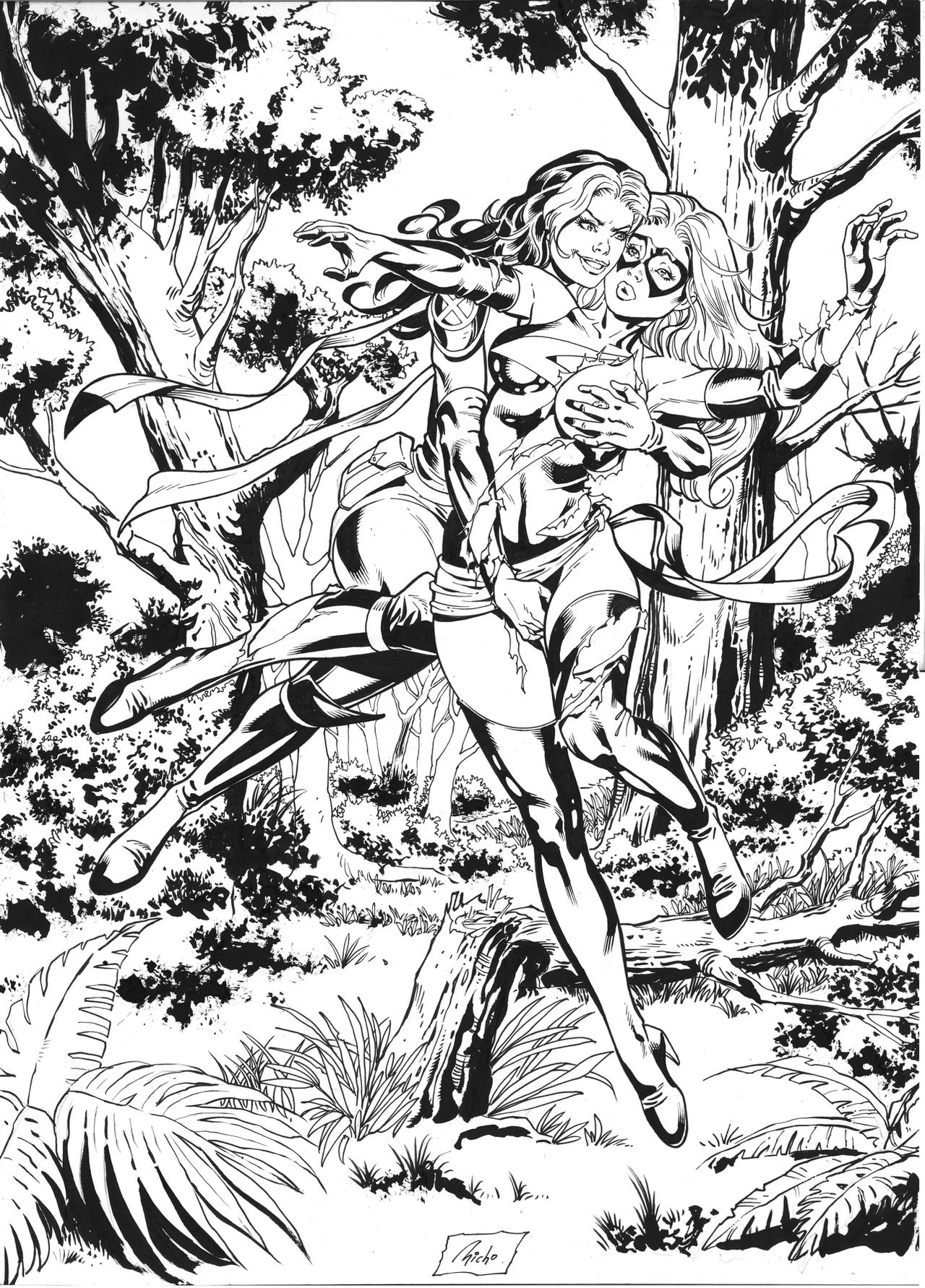 Rogue (X-Men) Rule 34 Image