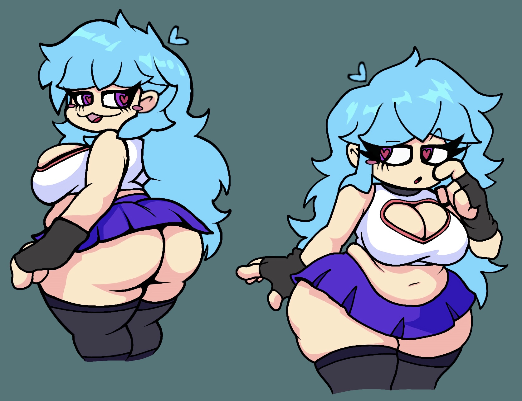 Sky (Friday Night Funkin) Rule 34 Image