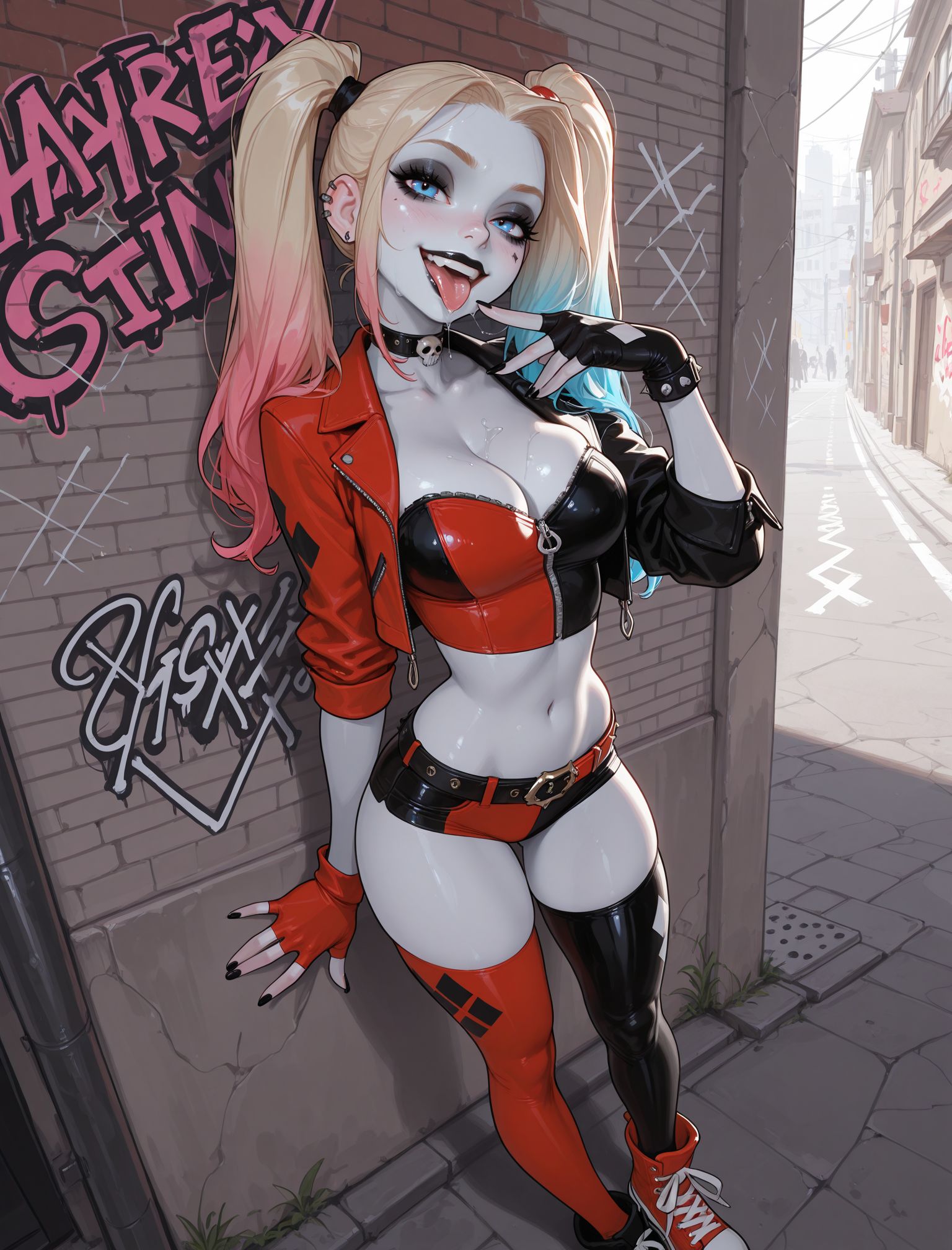 Harley Quinn (Arkham) Rule 34 Image