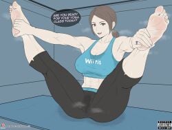 Wii Fit Trainer (Female) Rule 34 Image