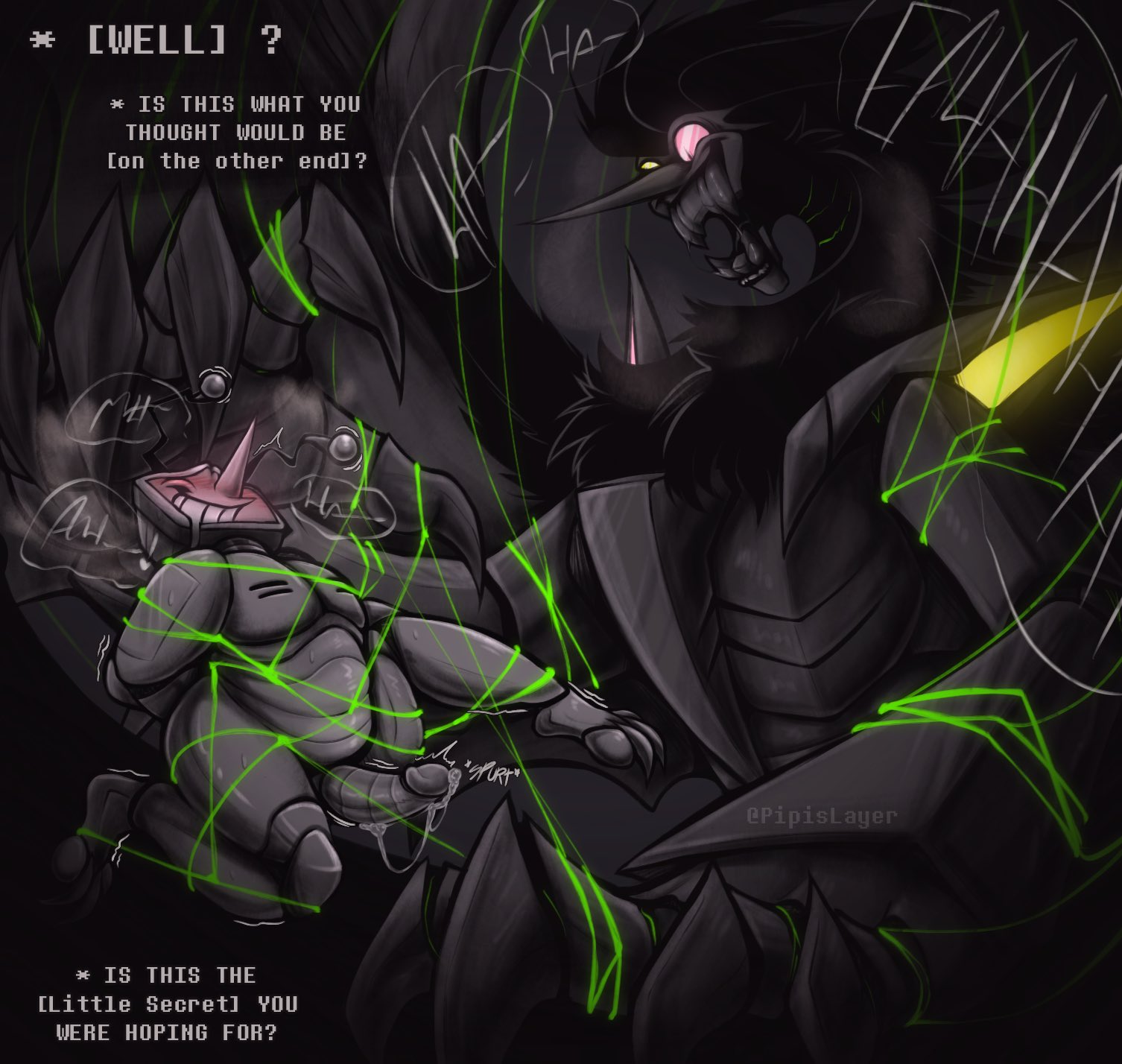 Tenna (Deltarune) Rule 34 Image