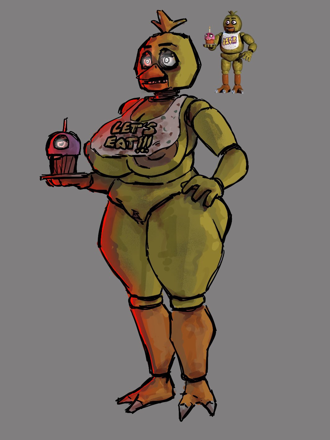 Chica (Fnaf) Rule 34 Image