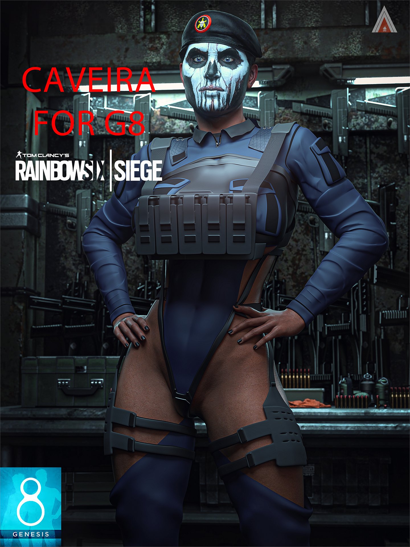 Caveira (Rainbow Six) Rule 34 Image