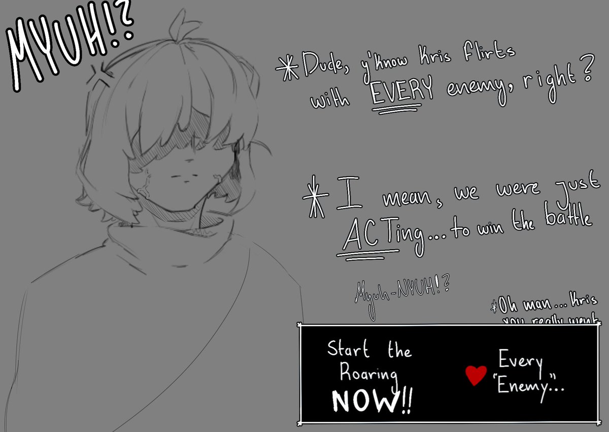 Kris (Deltarune) Rule 34 Image
