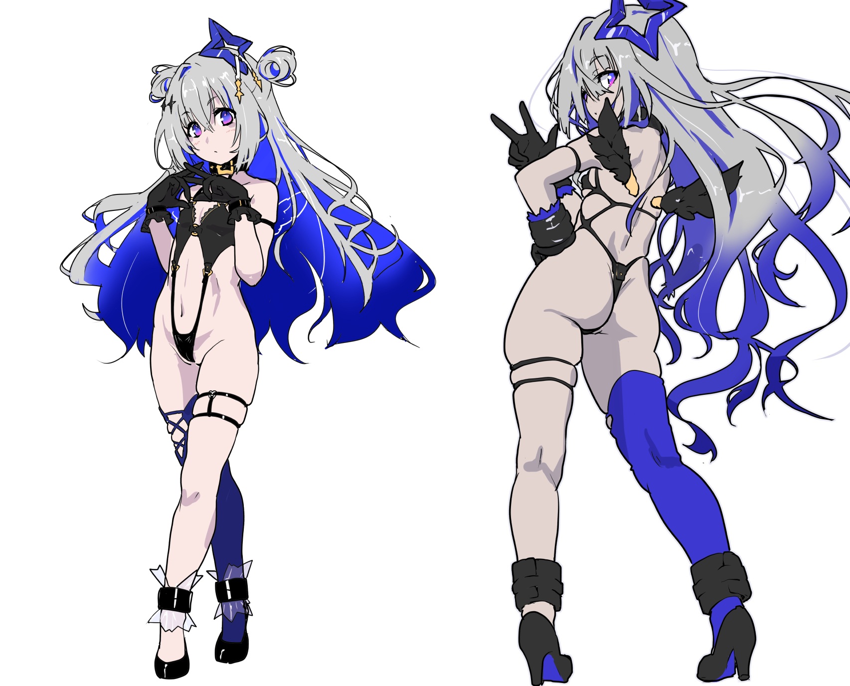 Amane Kanata (Another World) Rule 34 Image