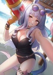 Gold Ship (Run! Ruin! Launcher!) (Umamusume) Rule 34 Image